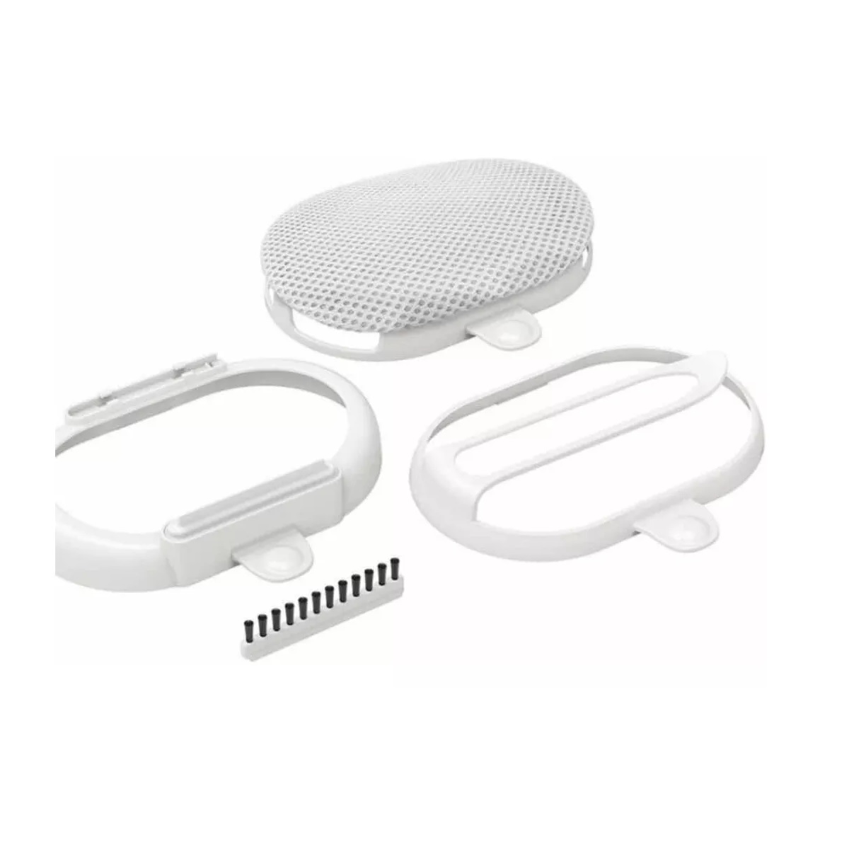 Vaporizador De Prendas Placha Vapor Turbo Planchado Ropa Dorado/Blanco