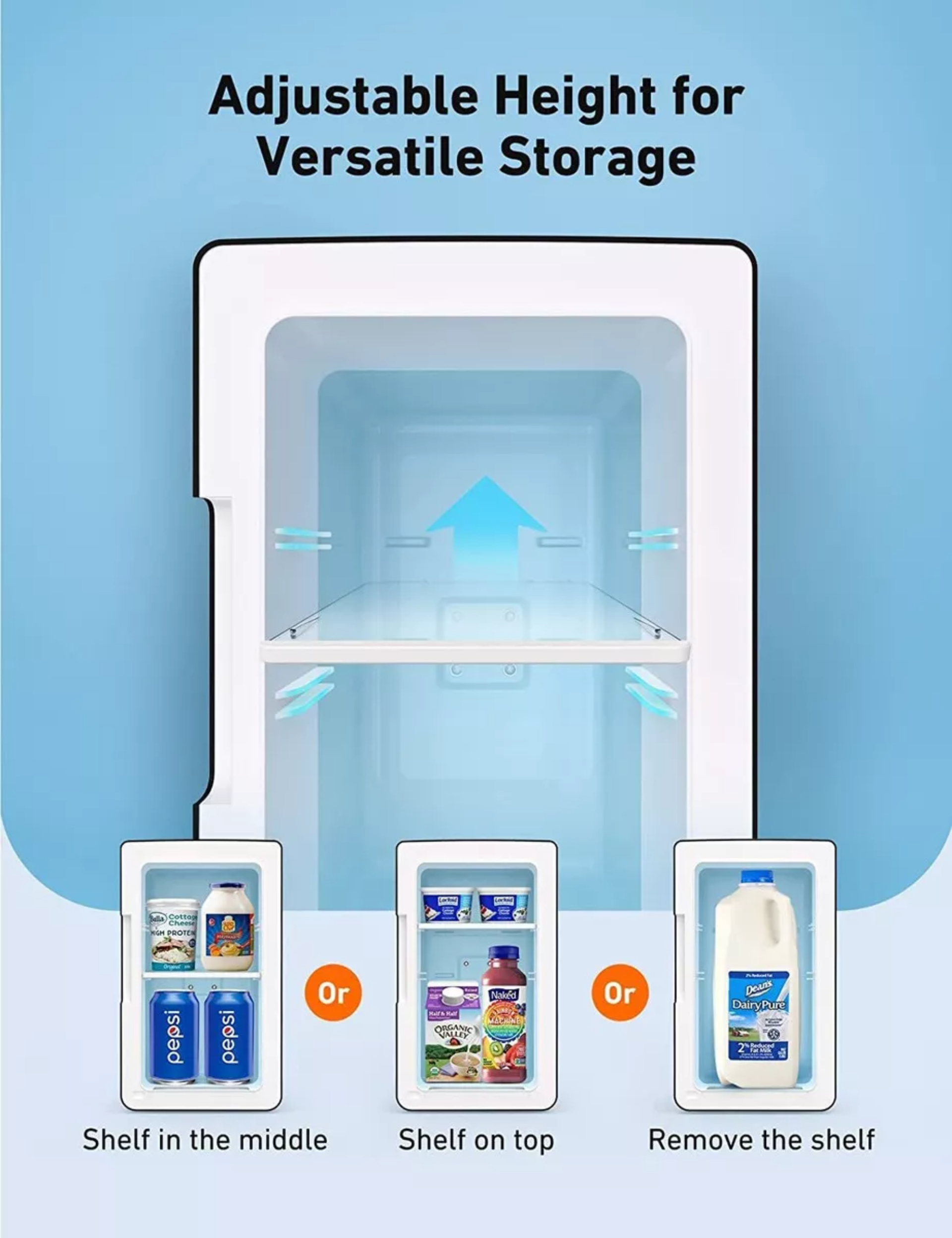 Minirefrigerador Astroai 2.0 De 6 Litros Para Maquillaje Y C