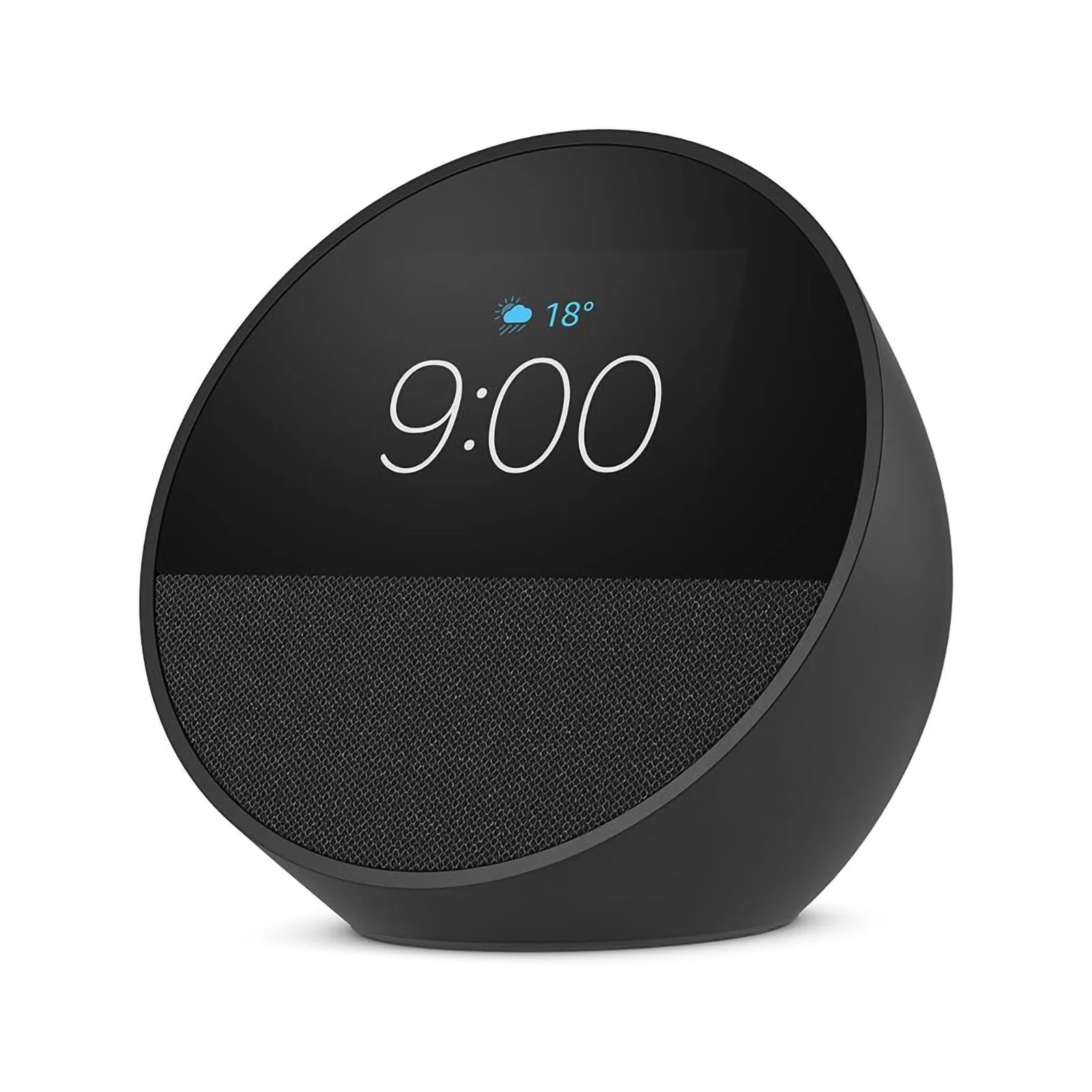 Bocina Inteligente Alexa Echo Spot  Negro