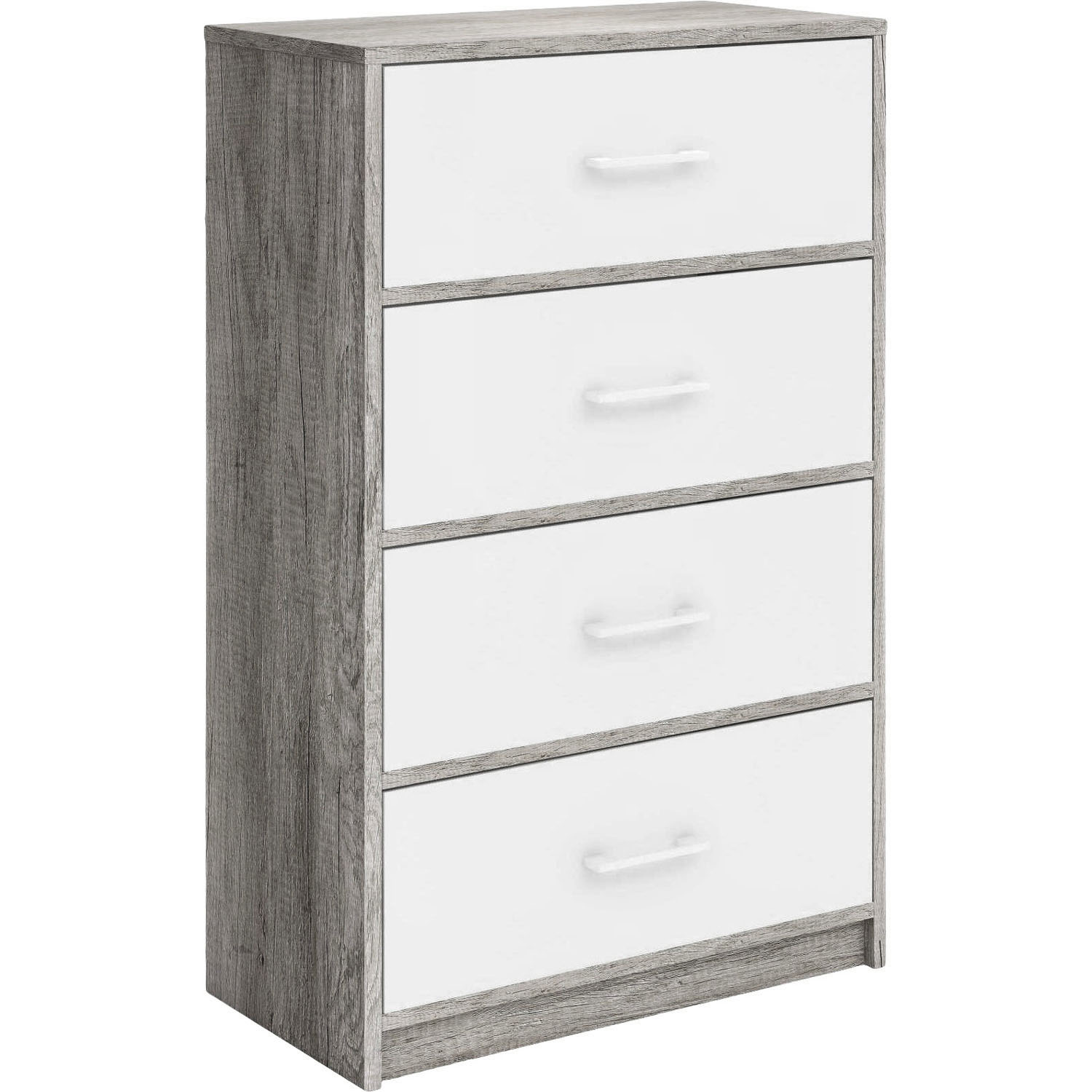 Mueble Comoda Cajonera 4 Cajones Tela Estructura Acero Mdf