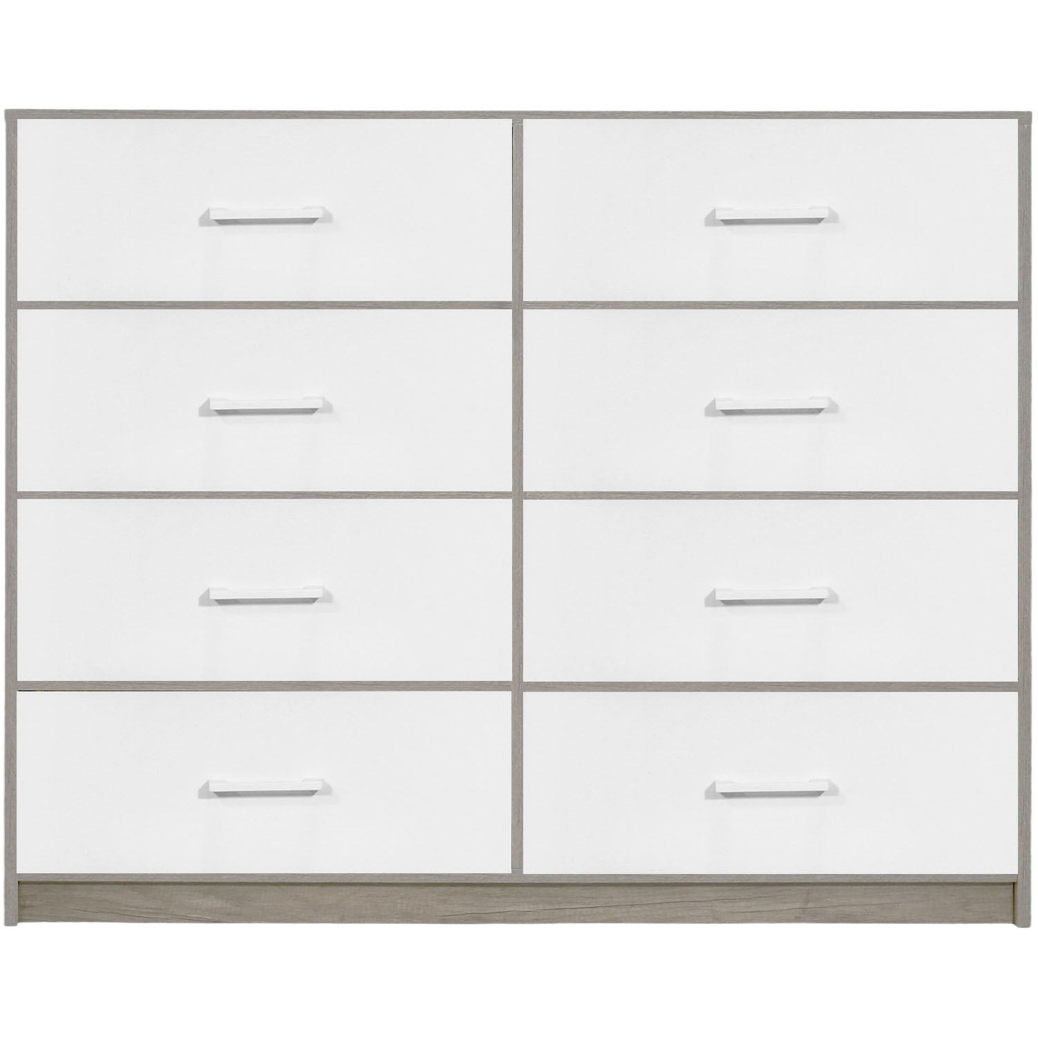 Mueble Comoda Cajonera 8 Cajones Tela Estructura Acero Mdf