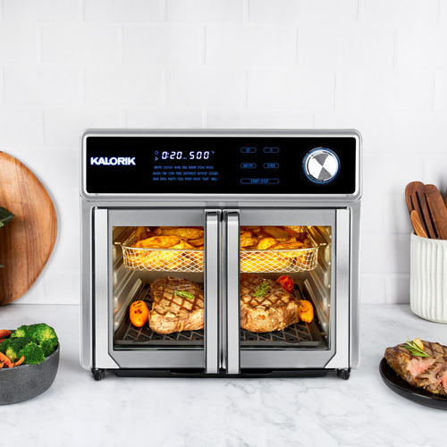 Horno Eléctrico Maxx Kalorik - Cv Directo Color Plateado