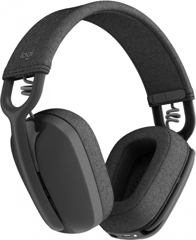 Diadema Inalámbrica Logitech Zone Vibe 100 Negra | Micrófono con Cancelación de Ruido | Bluetooth Multipunto