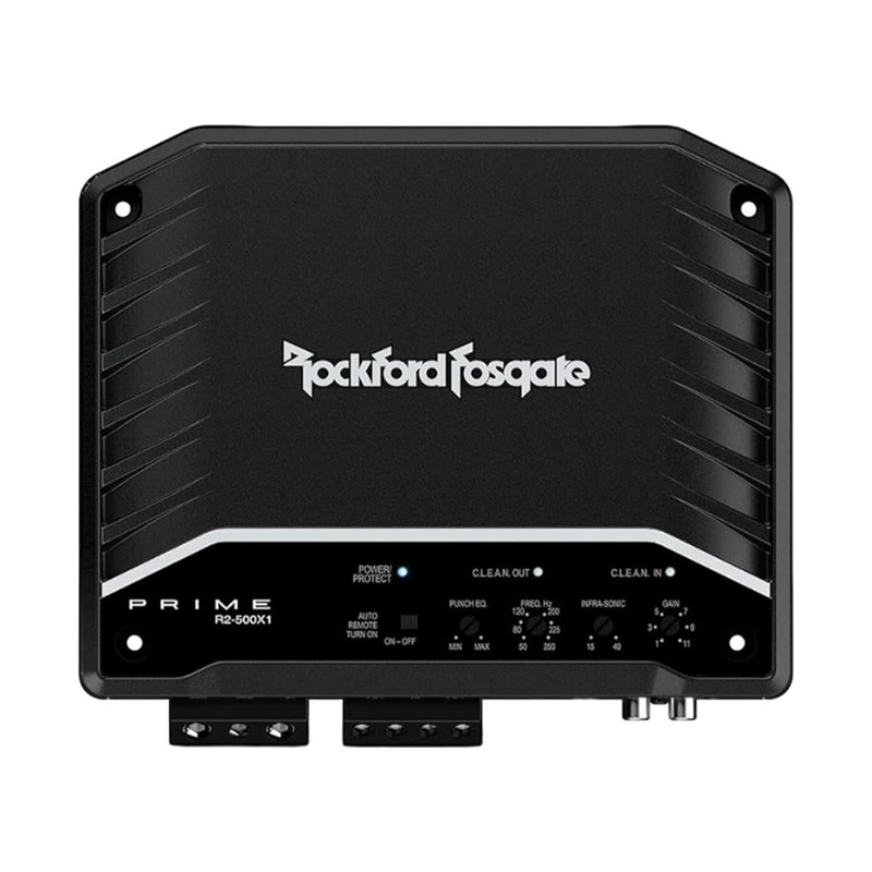 Amplificador Rockford Fosgate R2-500X1 500W Clase D 1 CH