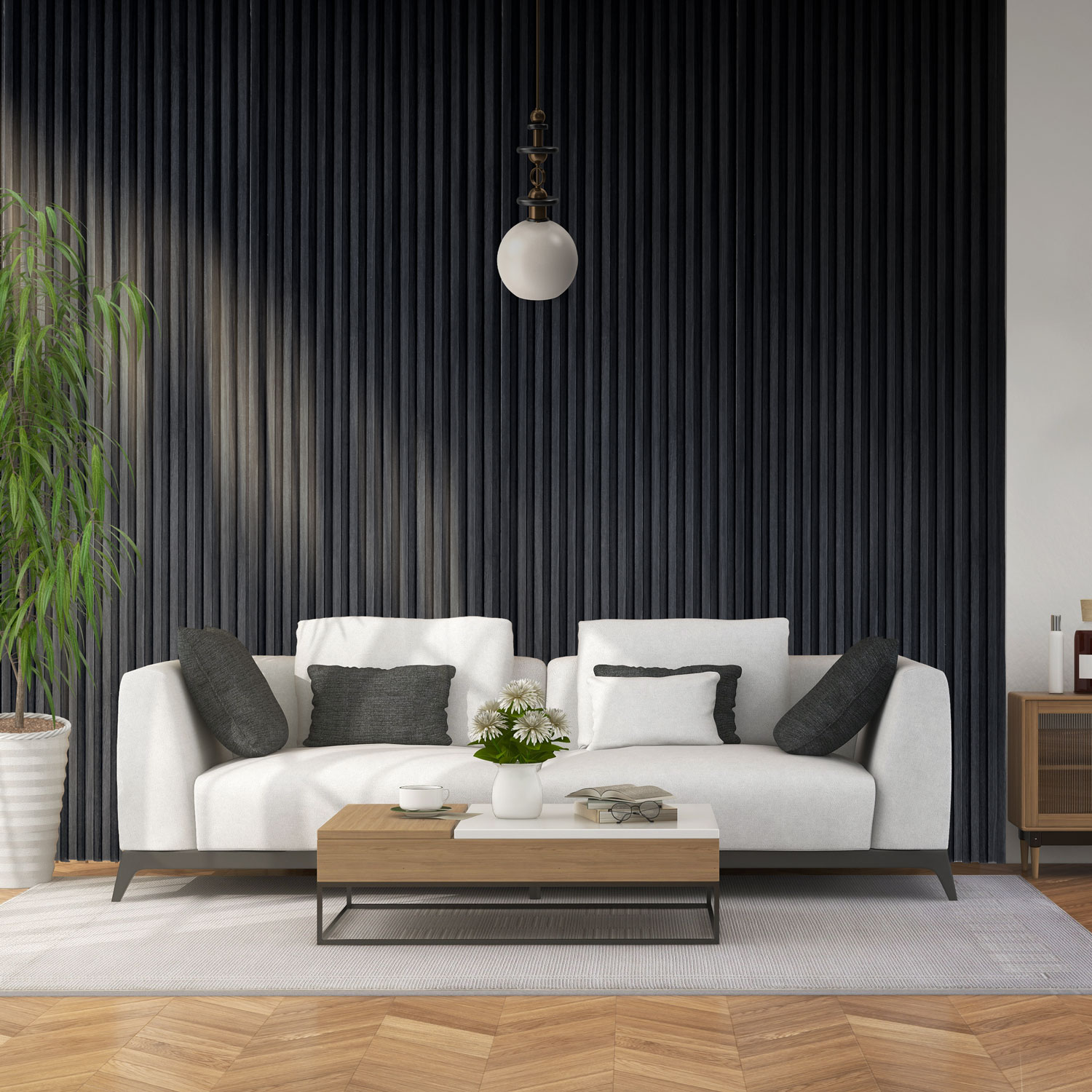 Lambrin Panel Decorativo 3d Set 14pz 6.7m2 Interior Exterior