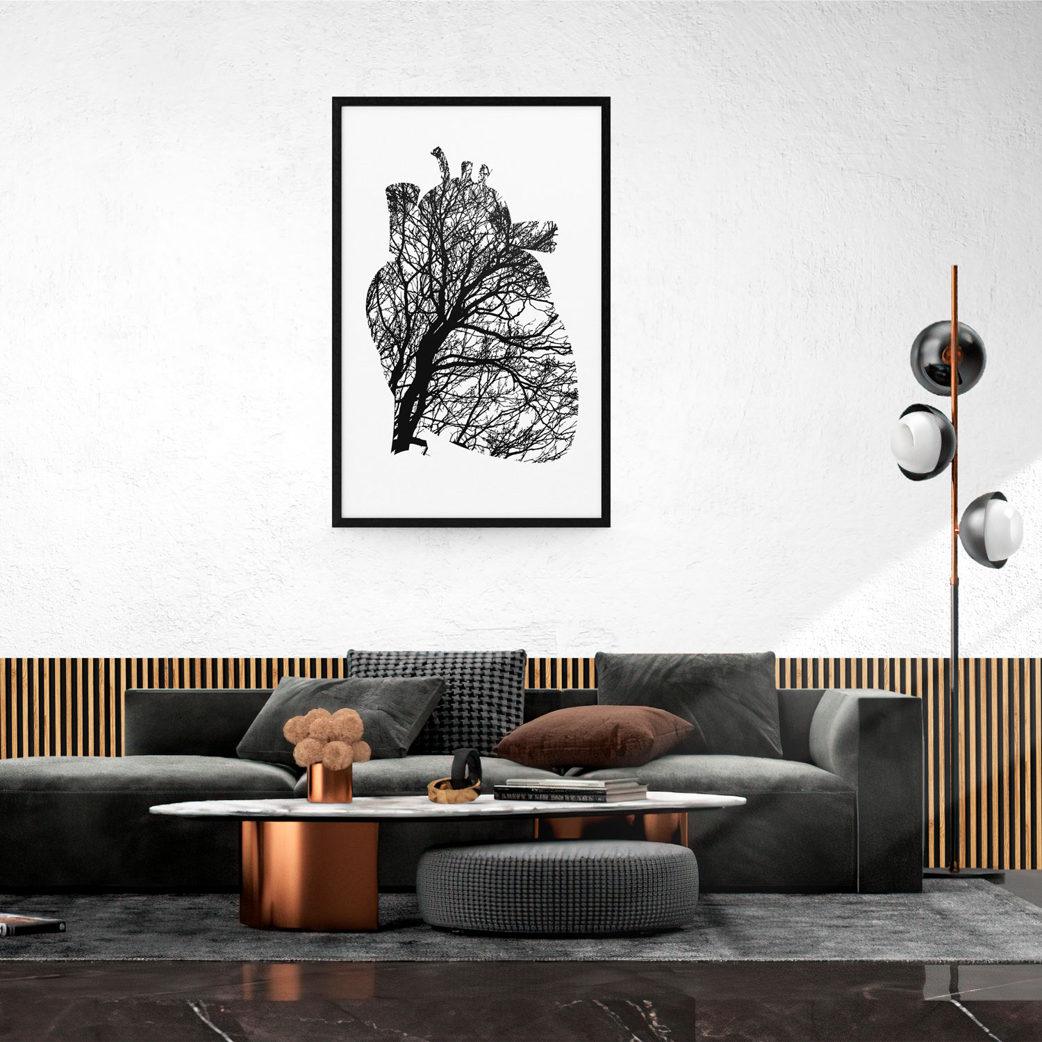 Lambrin Panel Decorativo 3d Set 10pz 1.8m2 Interior Exterior