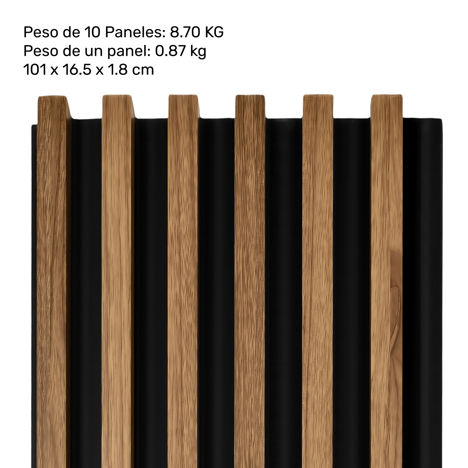 Lambrin Panel Decorativo 3d Set 10pz 1.8m2 Interior Exterior