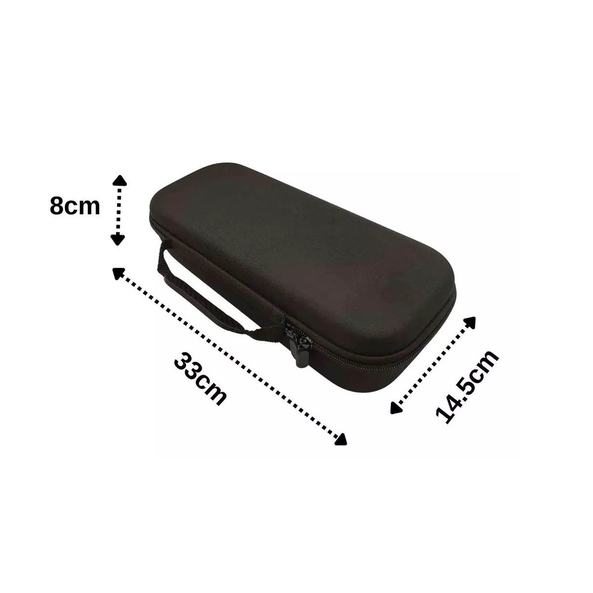 Estuche De Viaje Compatible Con Ps5 Portal Alta Proteccion Negro