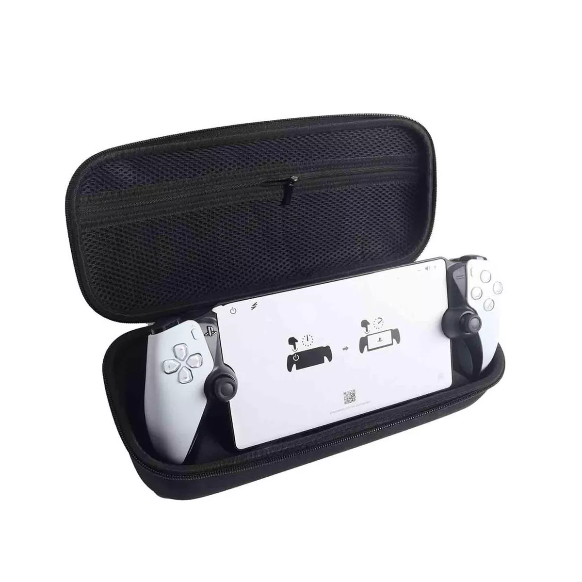 Estuche De Viaje Compatible Con Ps5 Portal Alta Proteccion Negro