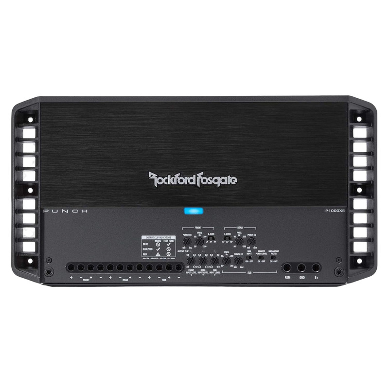 Amplificador Rockford Fosgate P1000X5 1000W Clase AB 5 CH
