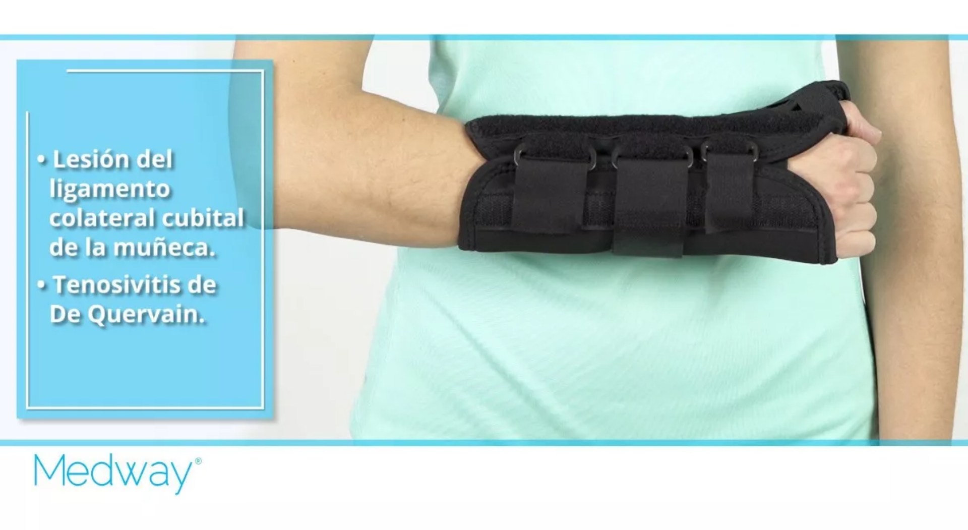 Medway | Férula De Muñeca Con Pulgar En Abducción Universal