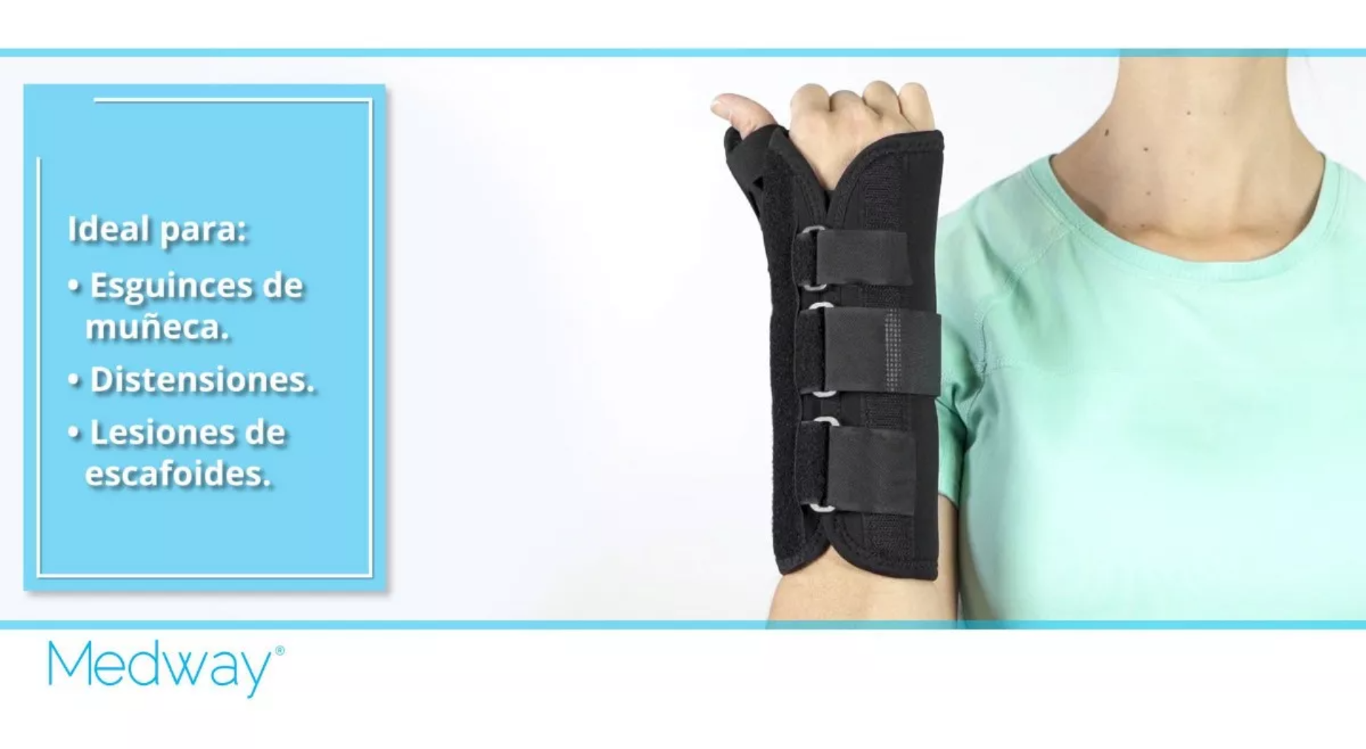 Medway | Férula De Muñeca Con Pulgar En Abducción Universal