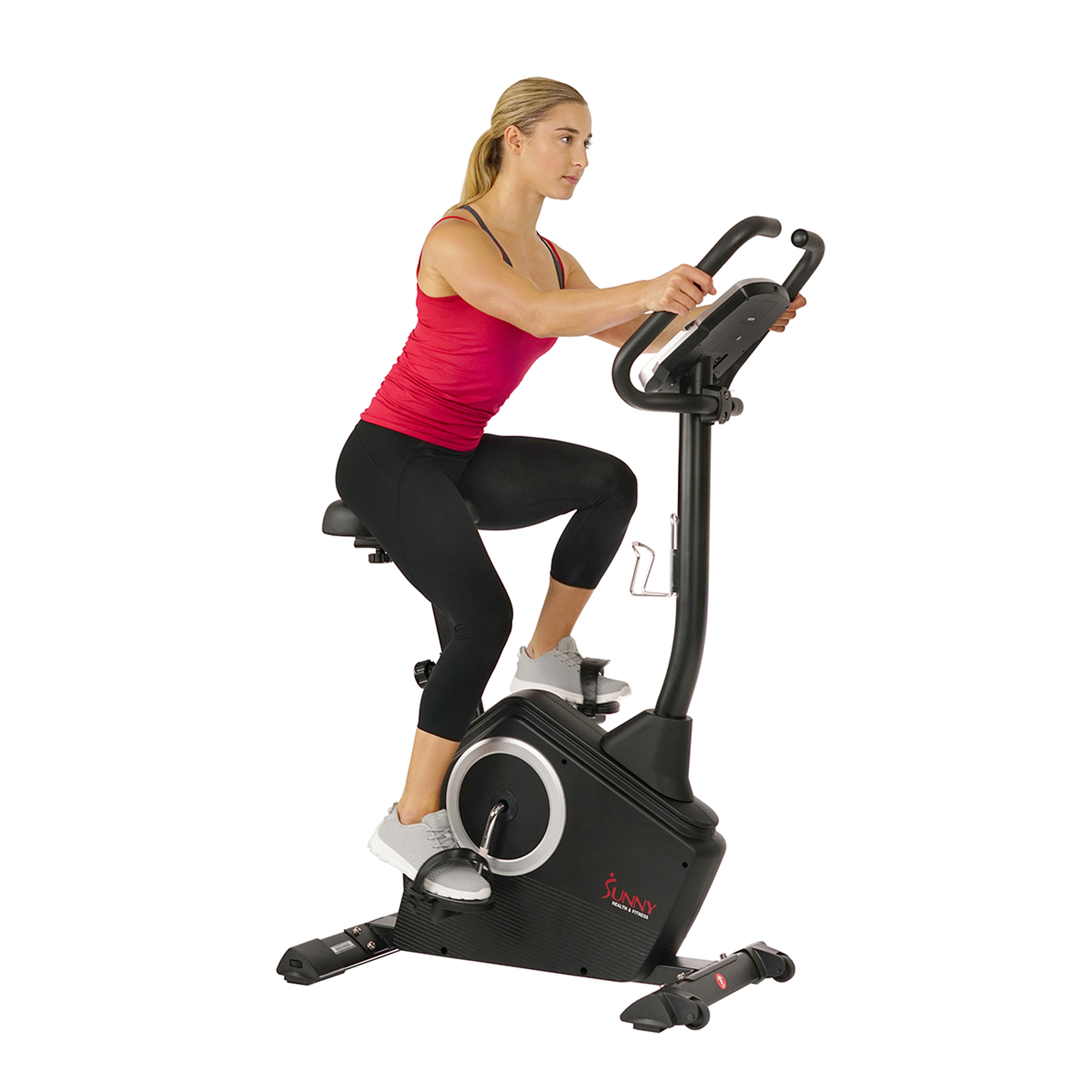 Bicicleta de ejercicio magnética vertical programable SF-B2883 