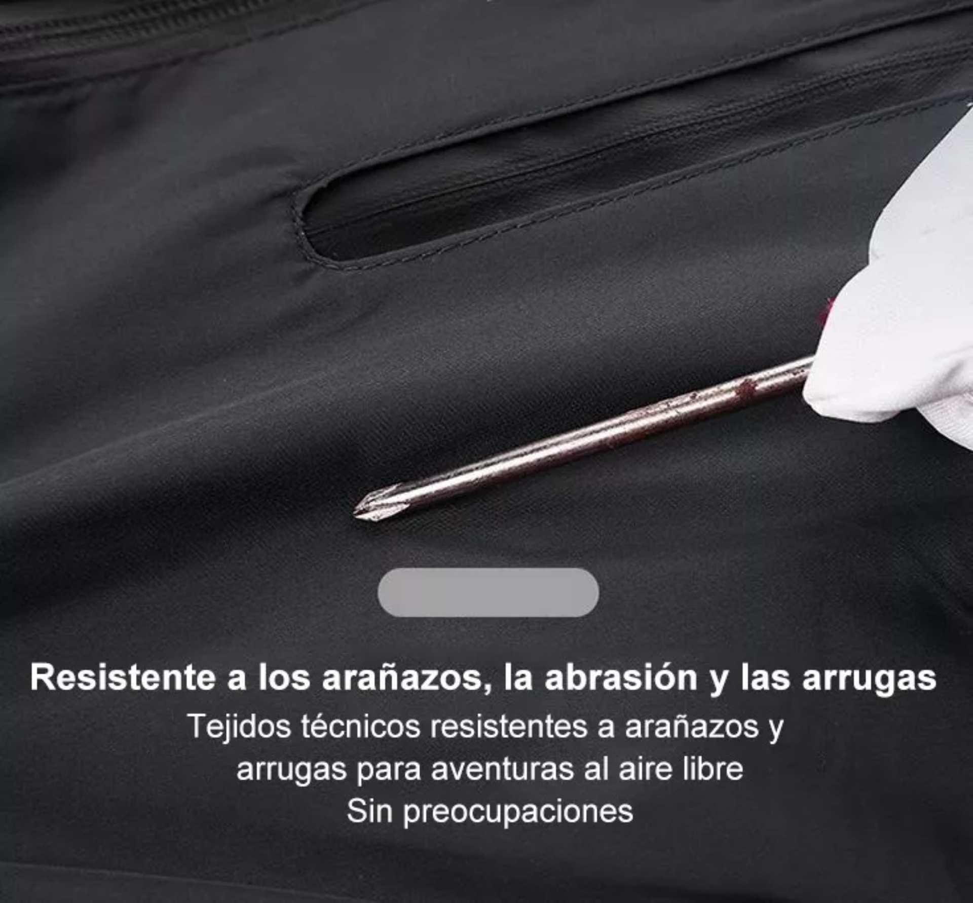 Chamarra Hombre Cremallera Impermeable Informal Abrigos