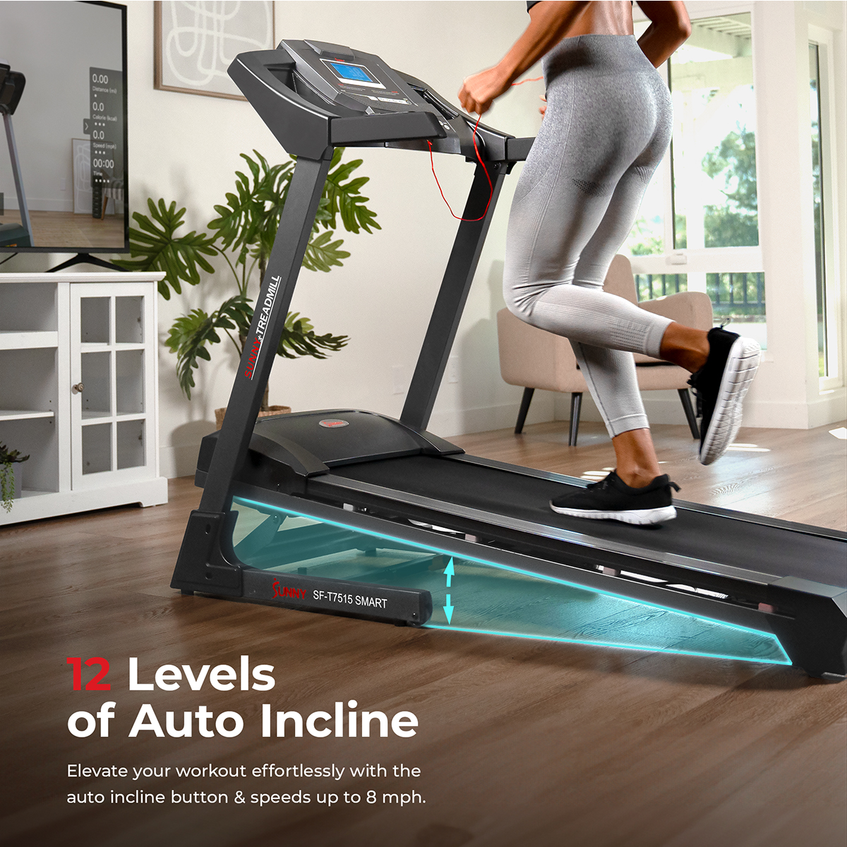 Caminadora Sunny Health & Fitness Doble Plataforma