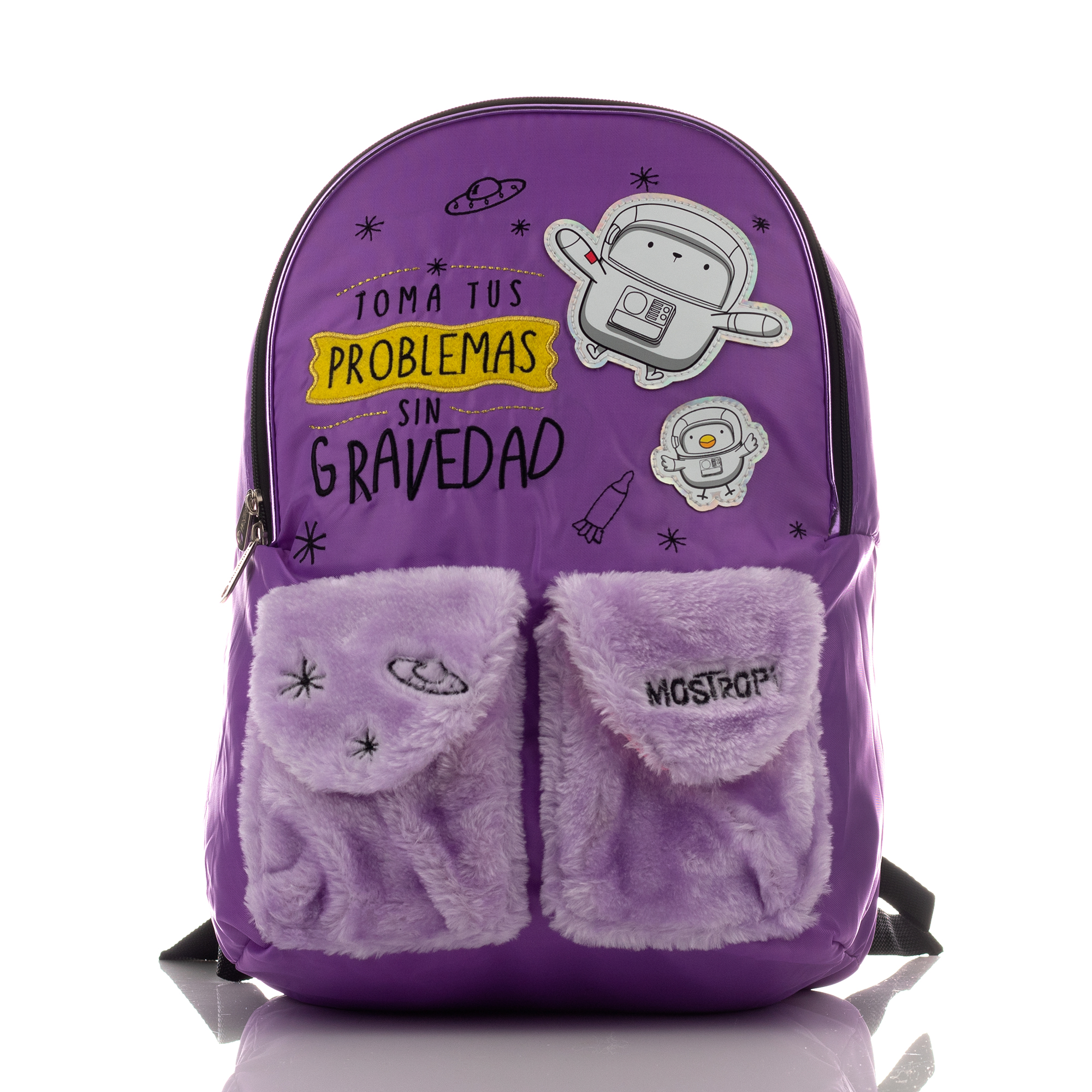 Mochila Mostropi 2521 Mo Color Violeta