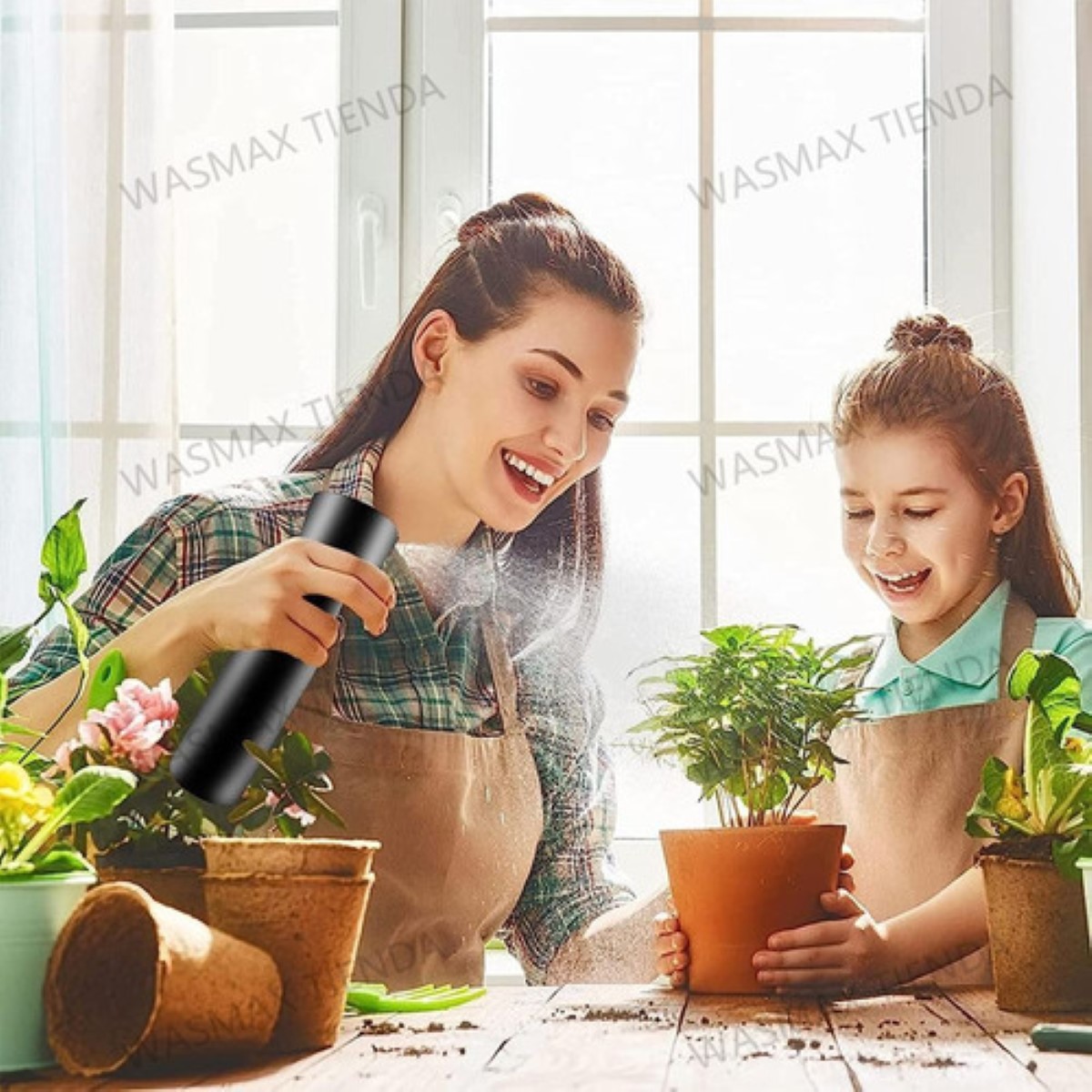 Botella Spray Atomizador De Alta Presión Peluquería,300 Ml 3 pzs negro