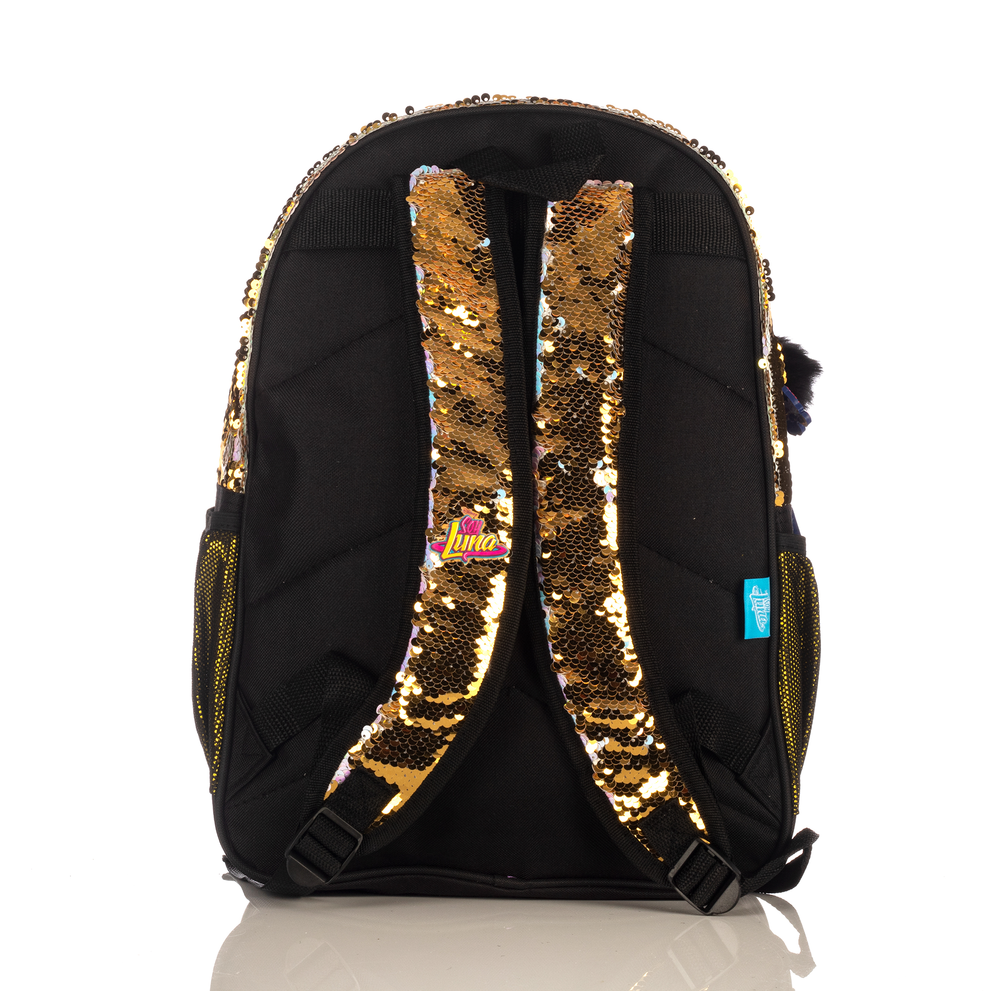 Mochila Escolar Rainbow 1198 Lentejuelas