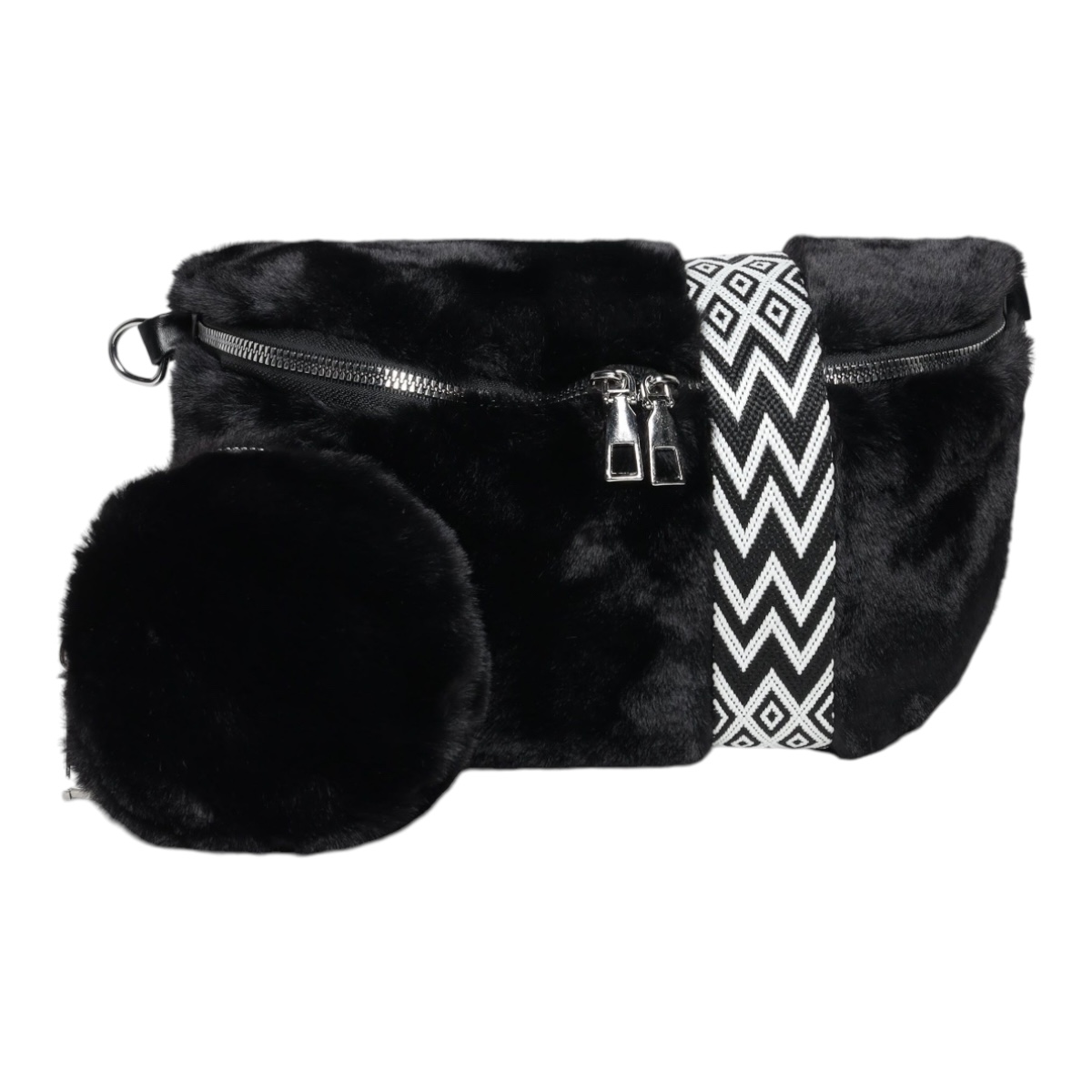 Bolsa Crossbody Mujer  Tacto Suave Peluche