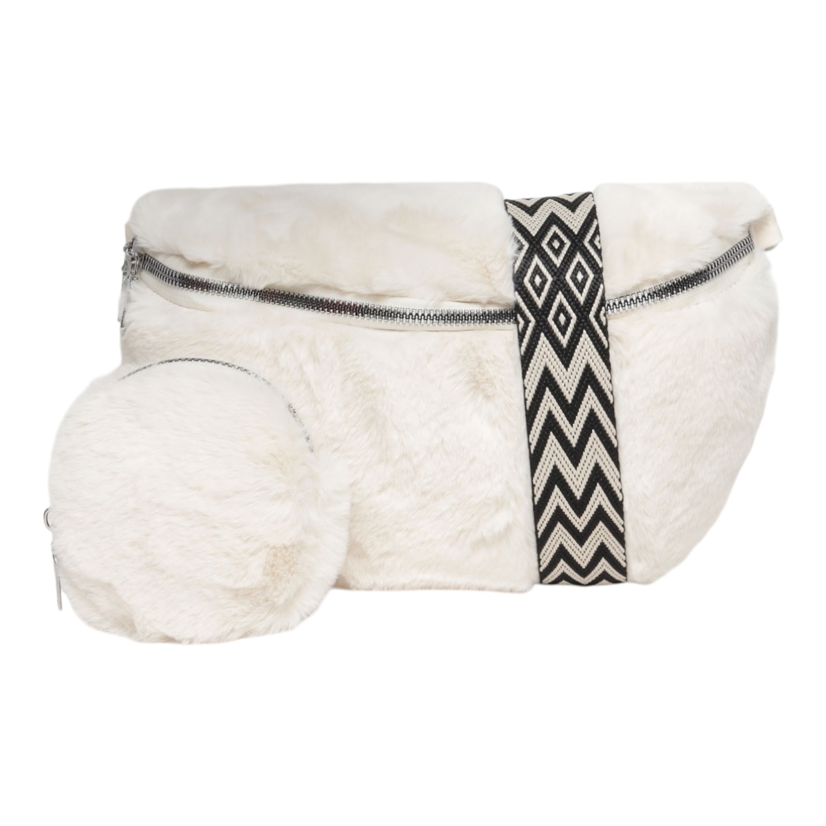 Bolsa Crossbody Mujer  Tacto Suave Peluche