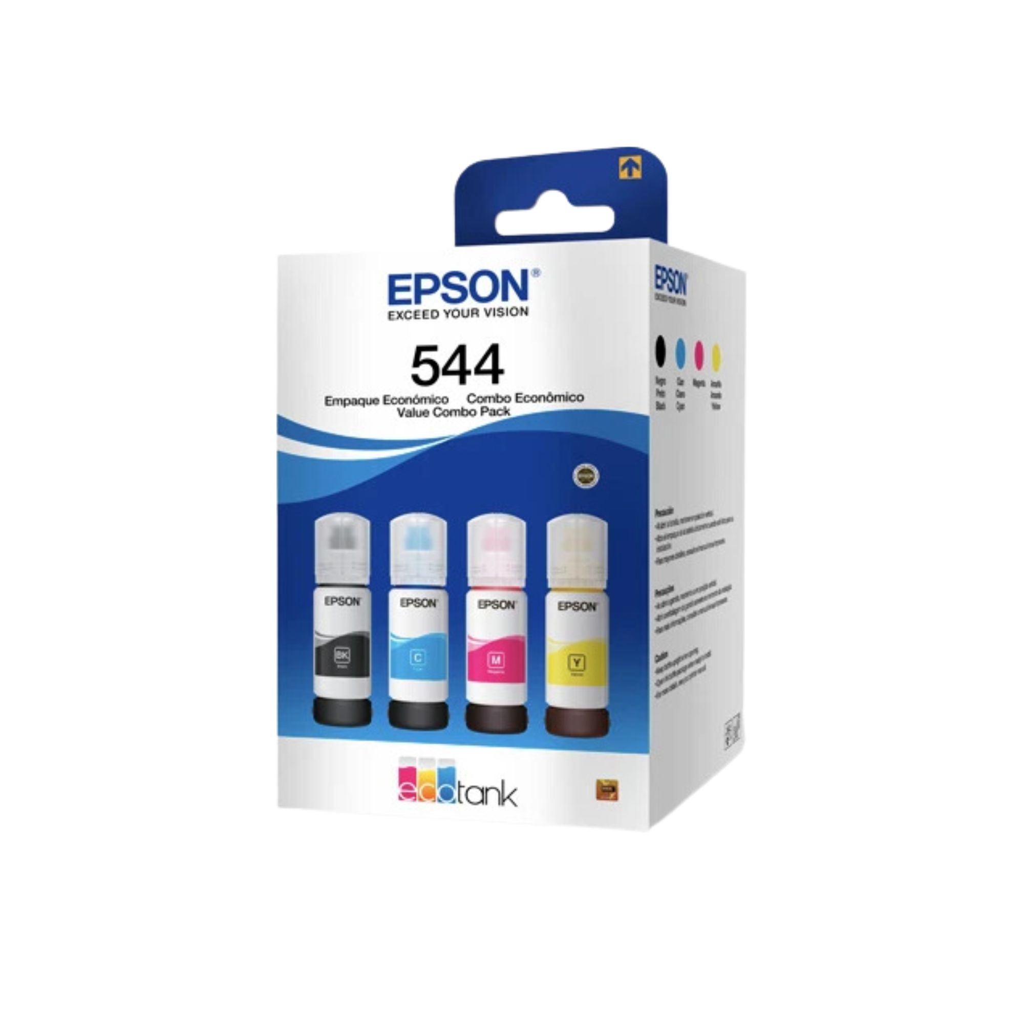 Kit de 4 Botellas de Tinta Epson T544