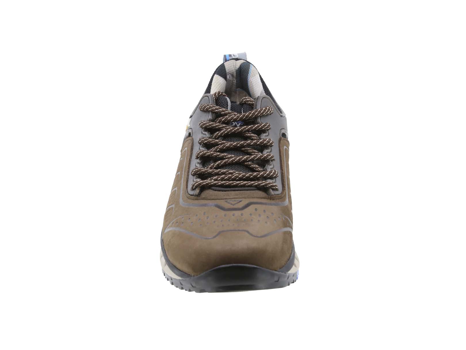 Tenis de Piel para Senderismo Discovery Expedition Tai 2343 Café para Hombre