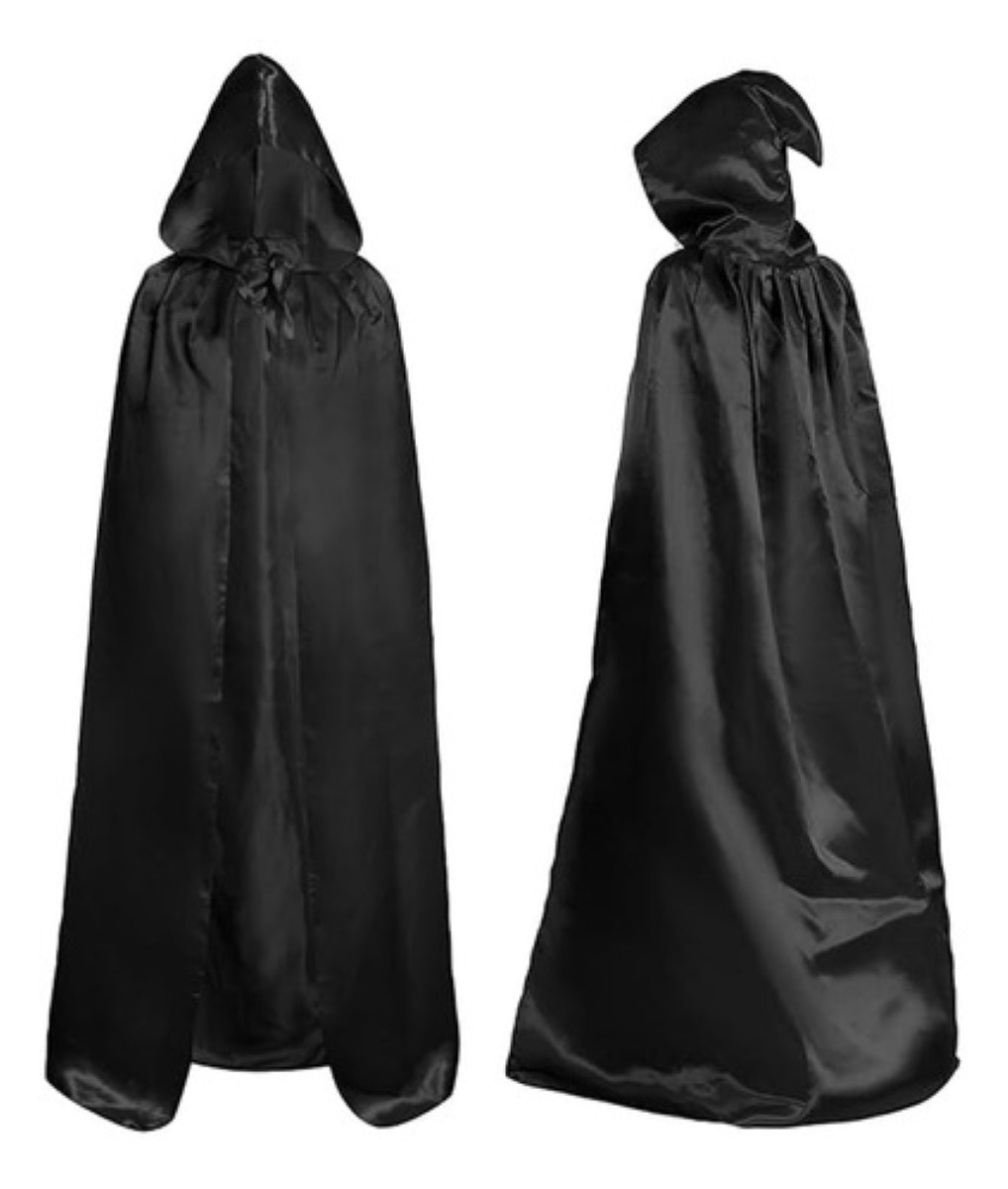 Capa De Mago Roja Con Corbata A Juego – Disfraz De Carnaval Y Halloween Para Adultos, Talla M, Con Bolsillo Oculto