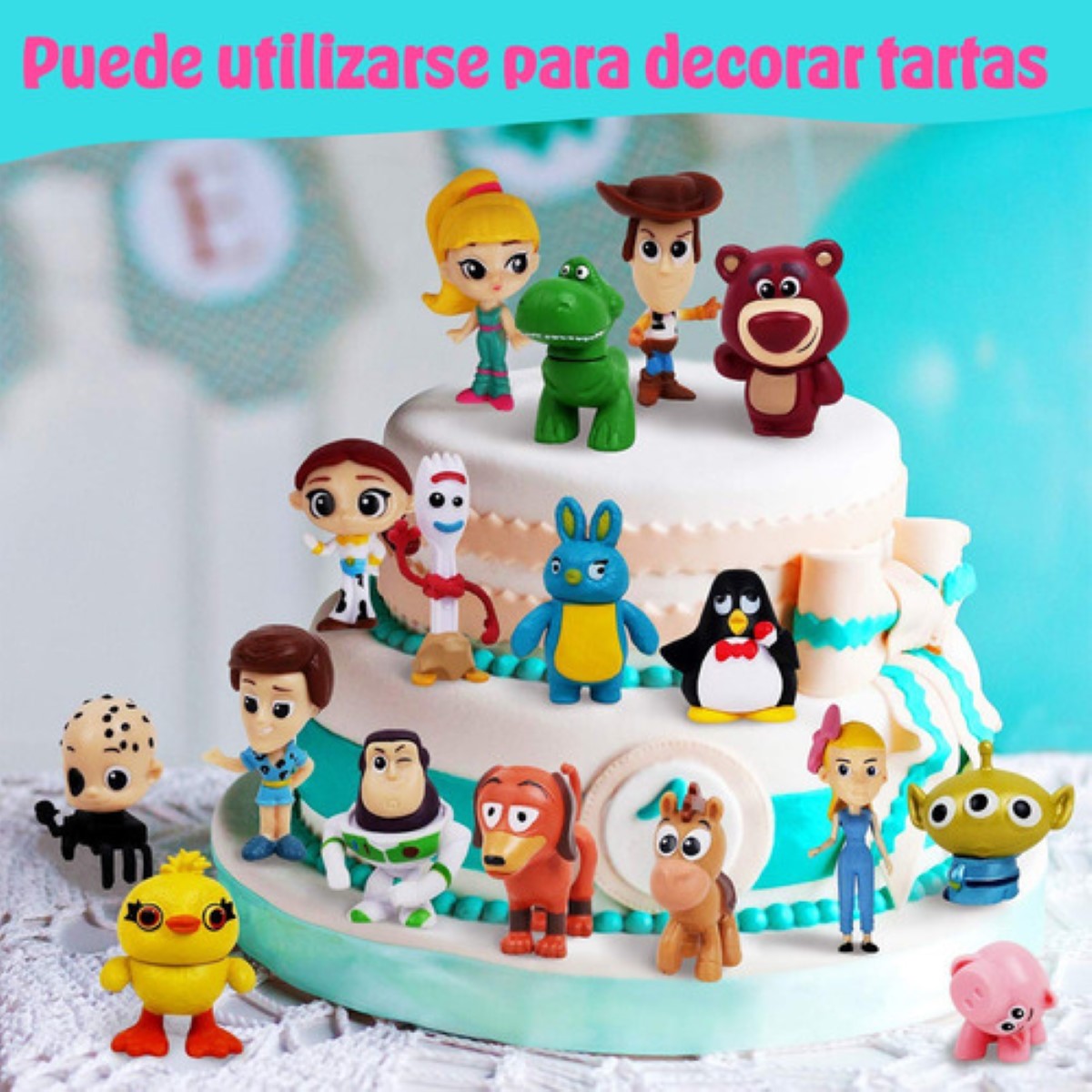Juguetes Toy Story Coleccion 17 Pzas Mini Buzz Woody colores