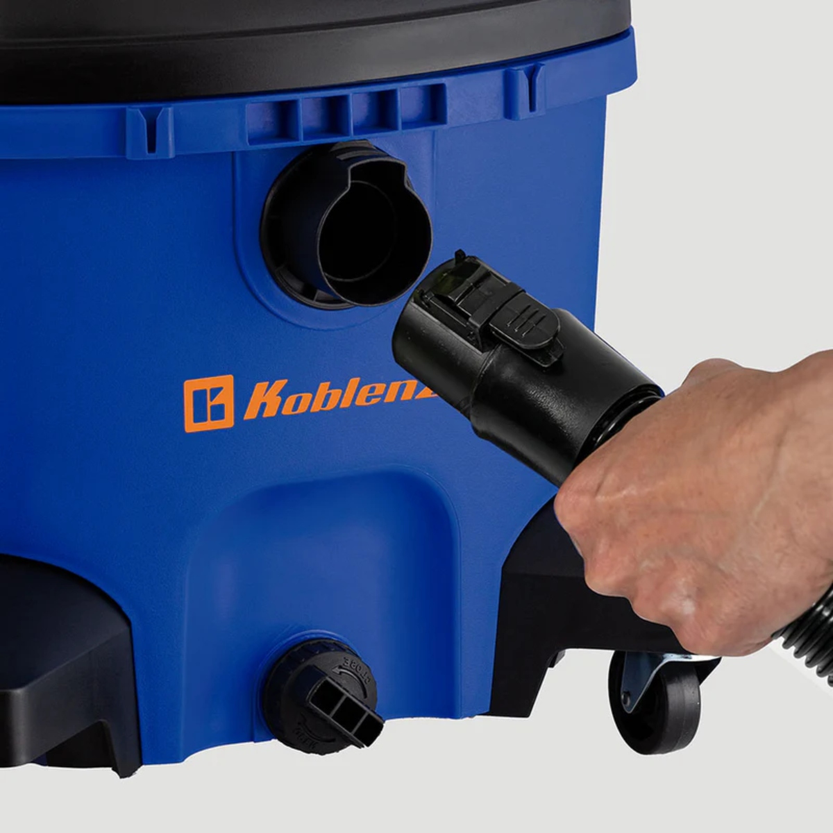 Aspiradora Koblenz WD-12 L4 Seco-Mojado 12 Gal / Motor 5.5 HP Pico Azul/Negro ALBY12*