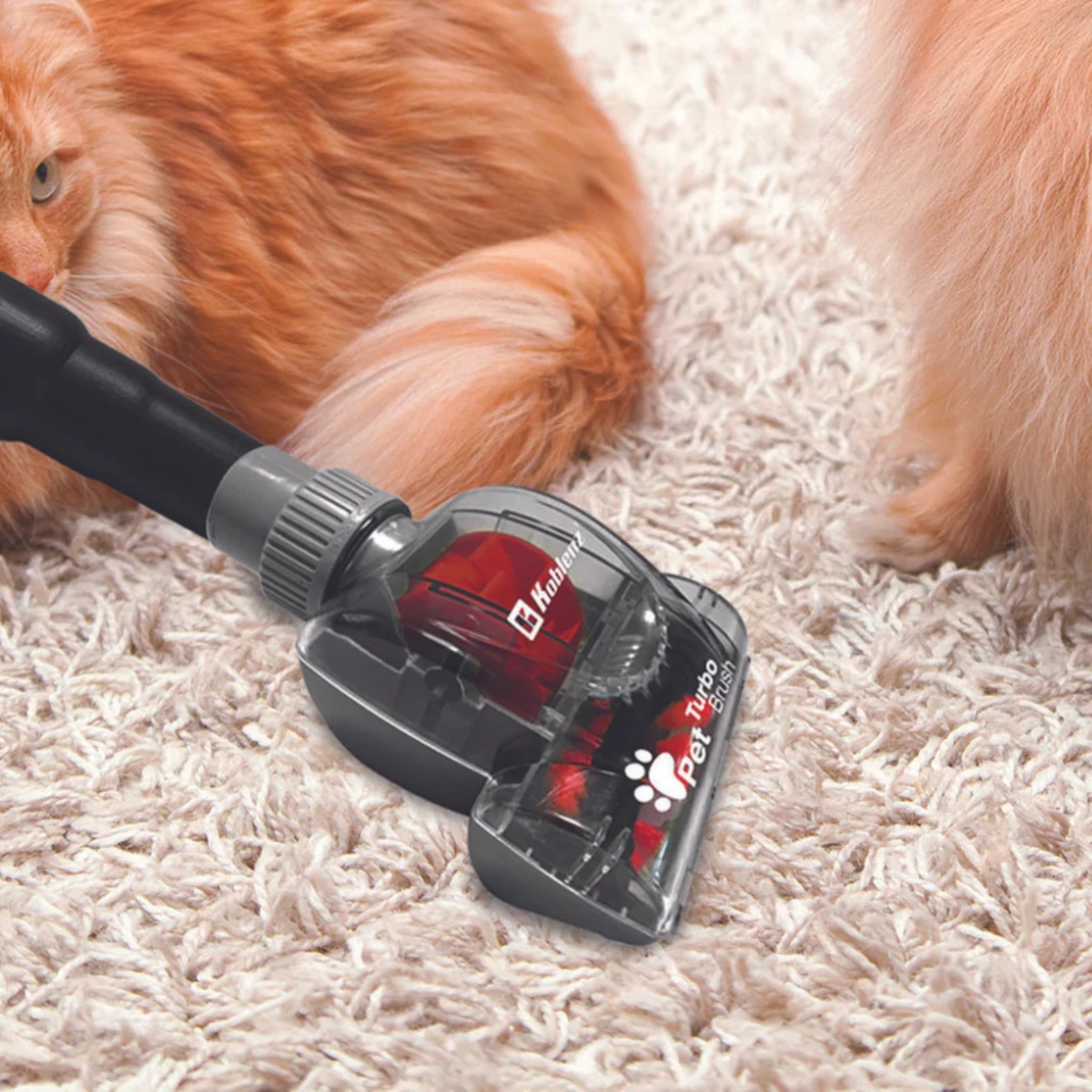Cepillo Aspirador Pelo de Mascotas Koblenz Pet Turbo Brush ENDY2