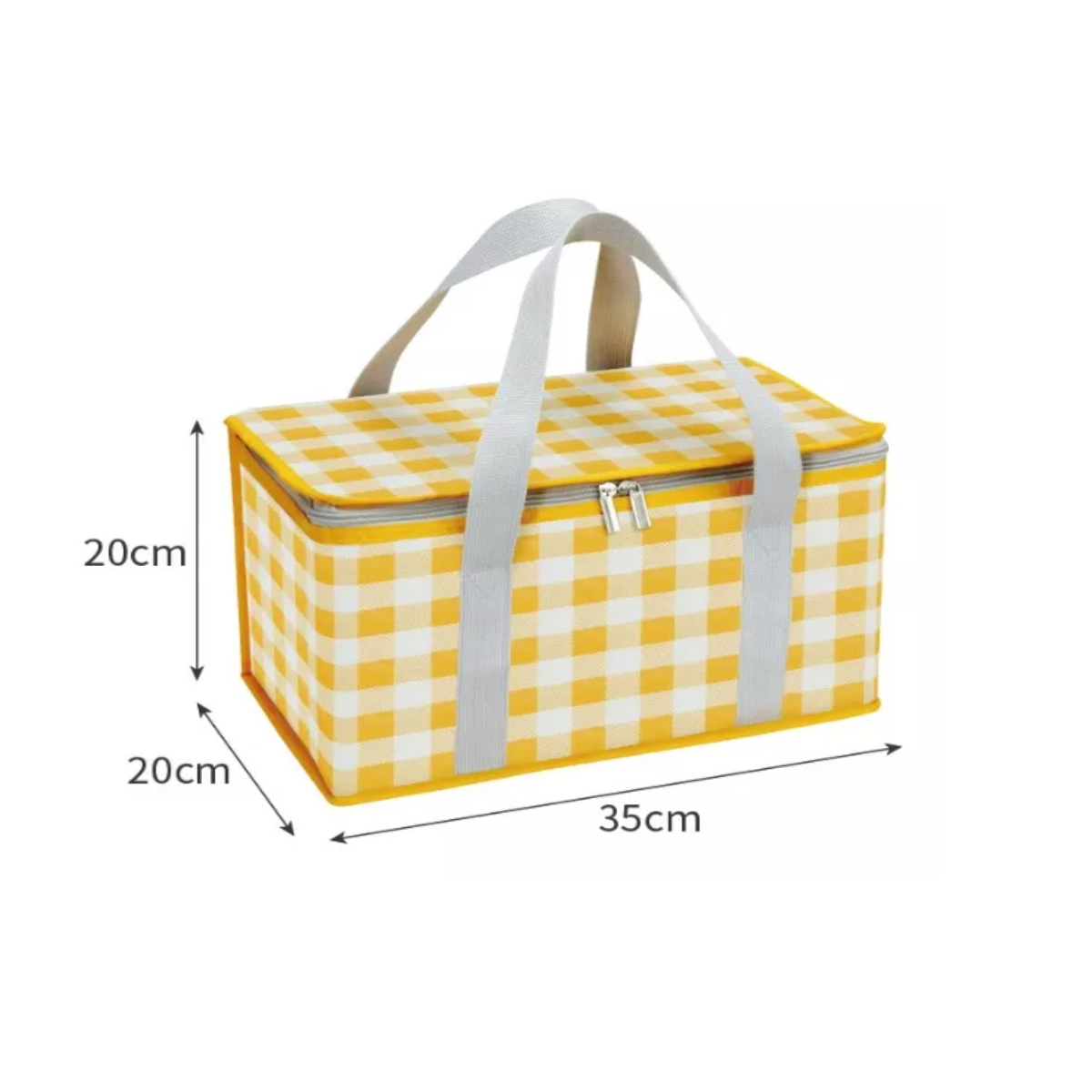 Bolsa De Picnic Para Camping Al Aire Libre De Gran Capacidad Amarillo