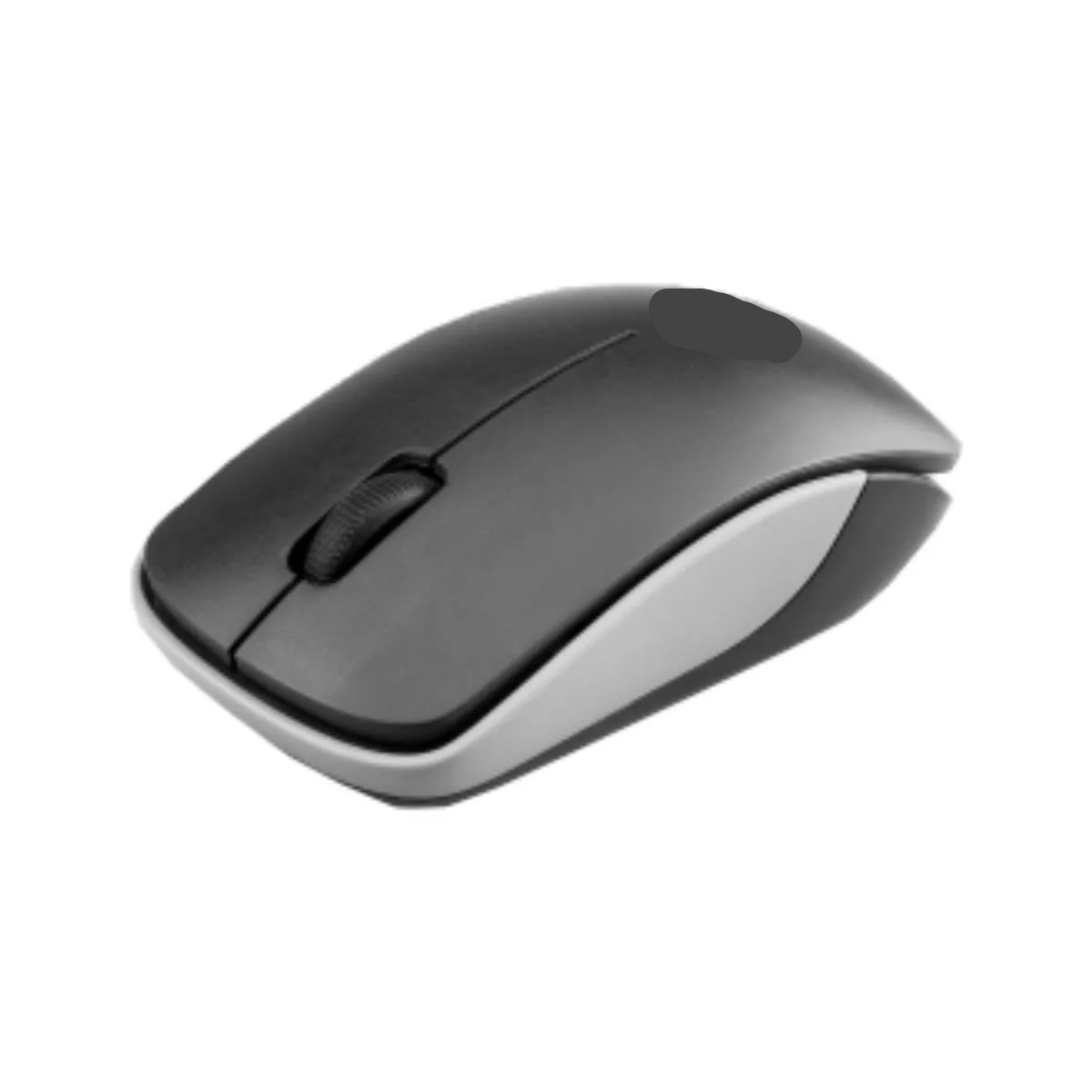 Kit de teclado y mouse inalámbrico Ghia GT4000NA Español de color negro y gris