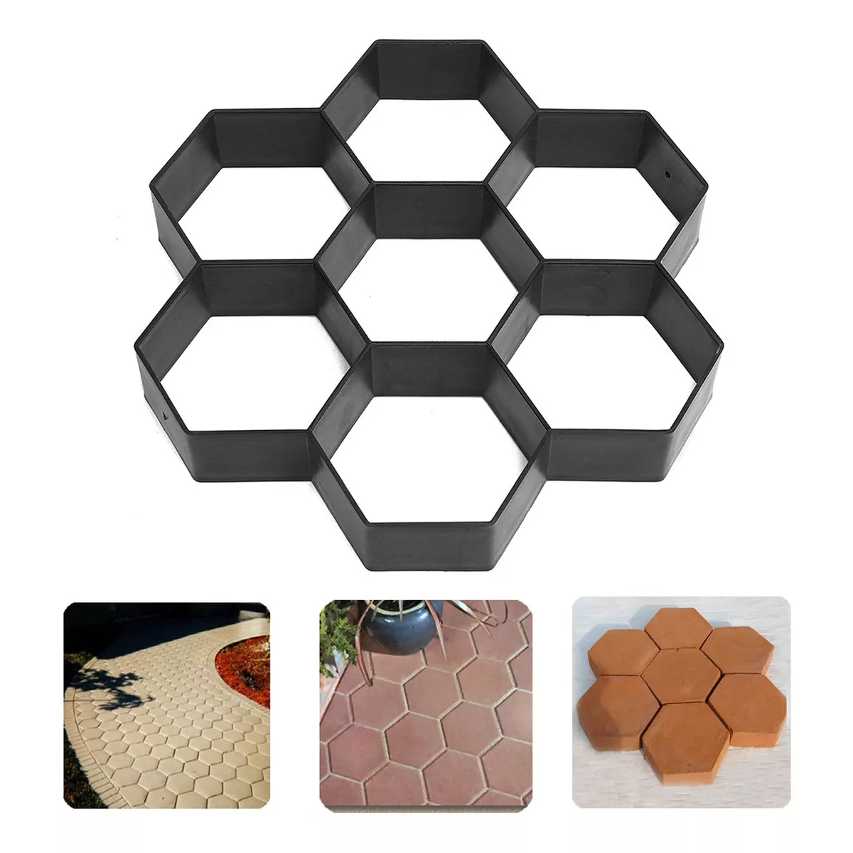 Molde Para Concreto Estampado Para Herramienta Jardin Patio