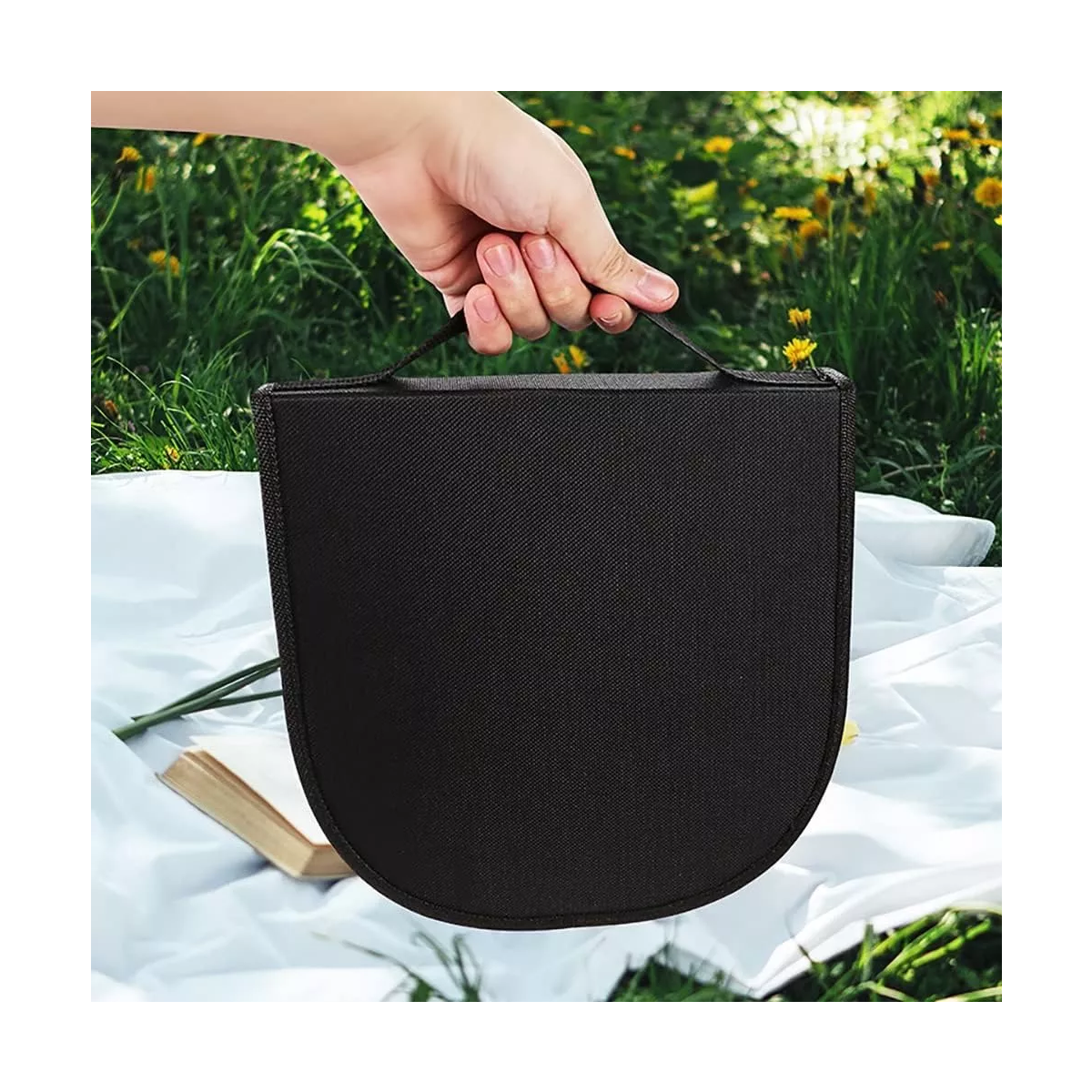 Juego De Cubiertos Camping Picnic Con Platos Portátil 10pzs