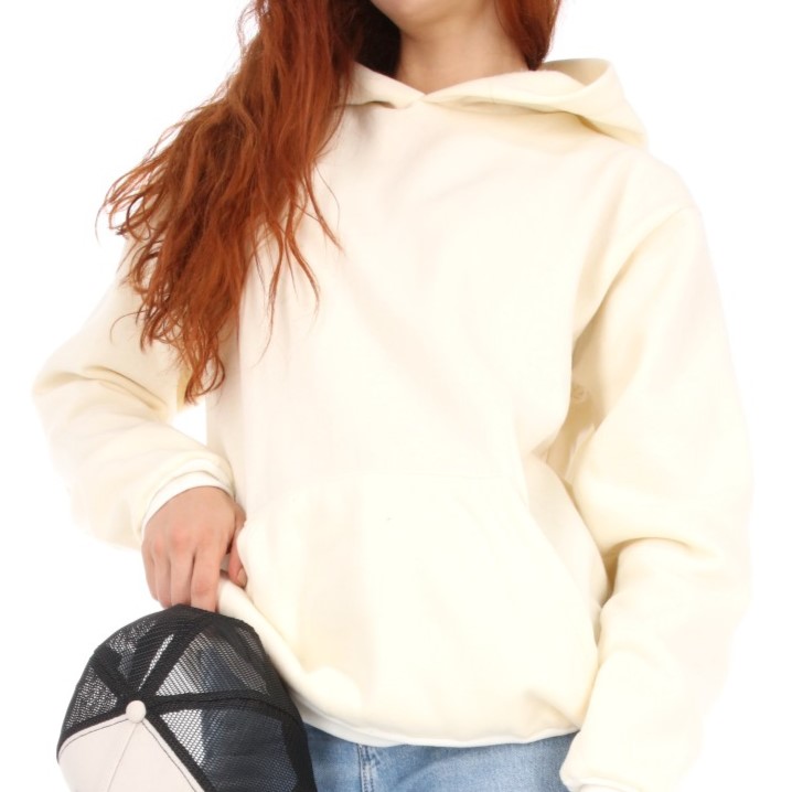 Sudadera Con Capucha Color Hueso Para Mujer CHB Chili Beans Clothing Co.