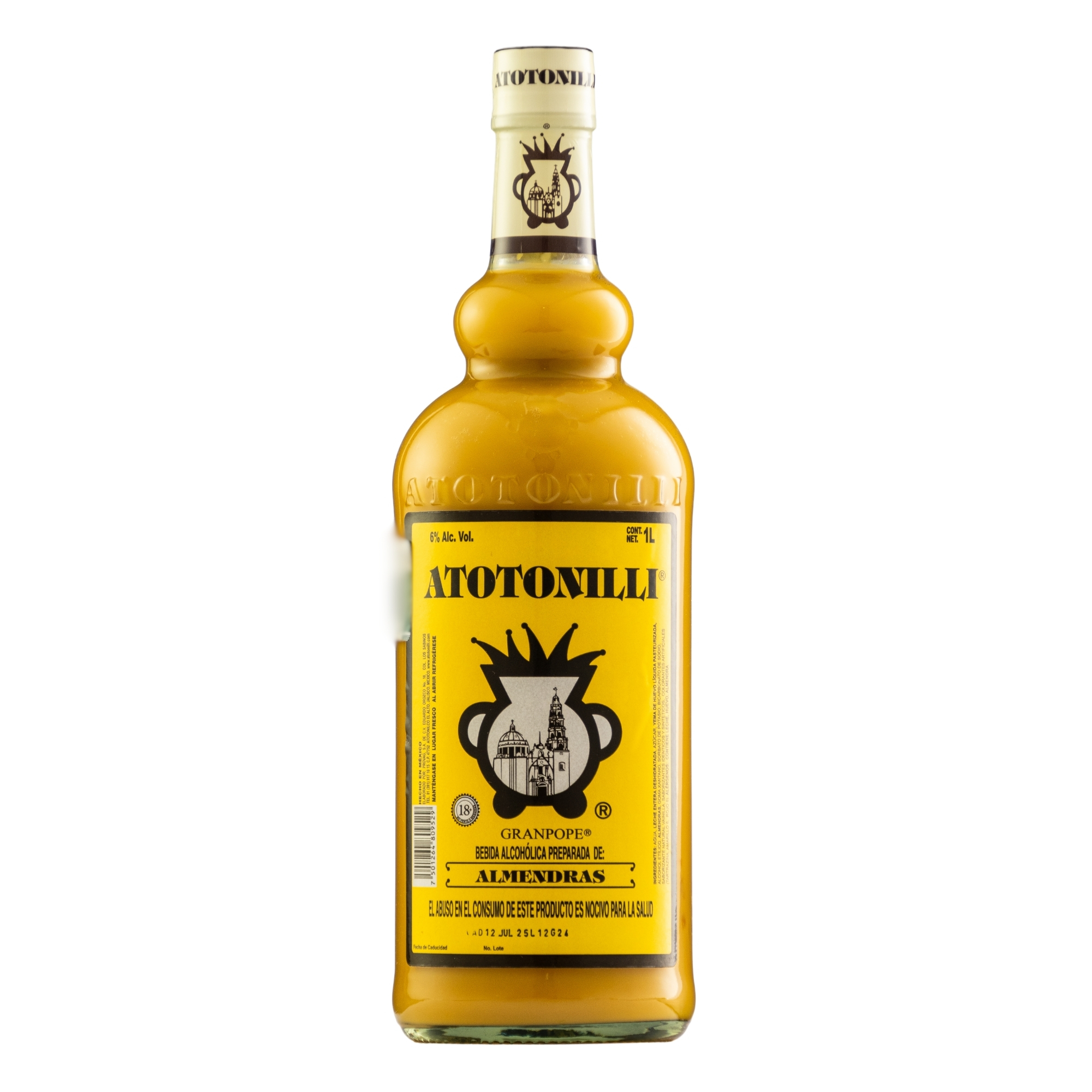 Rompope Atotonilli Almendra 1000 Ml