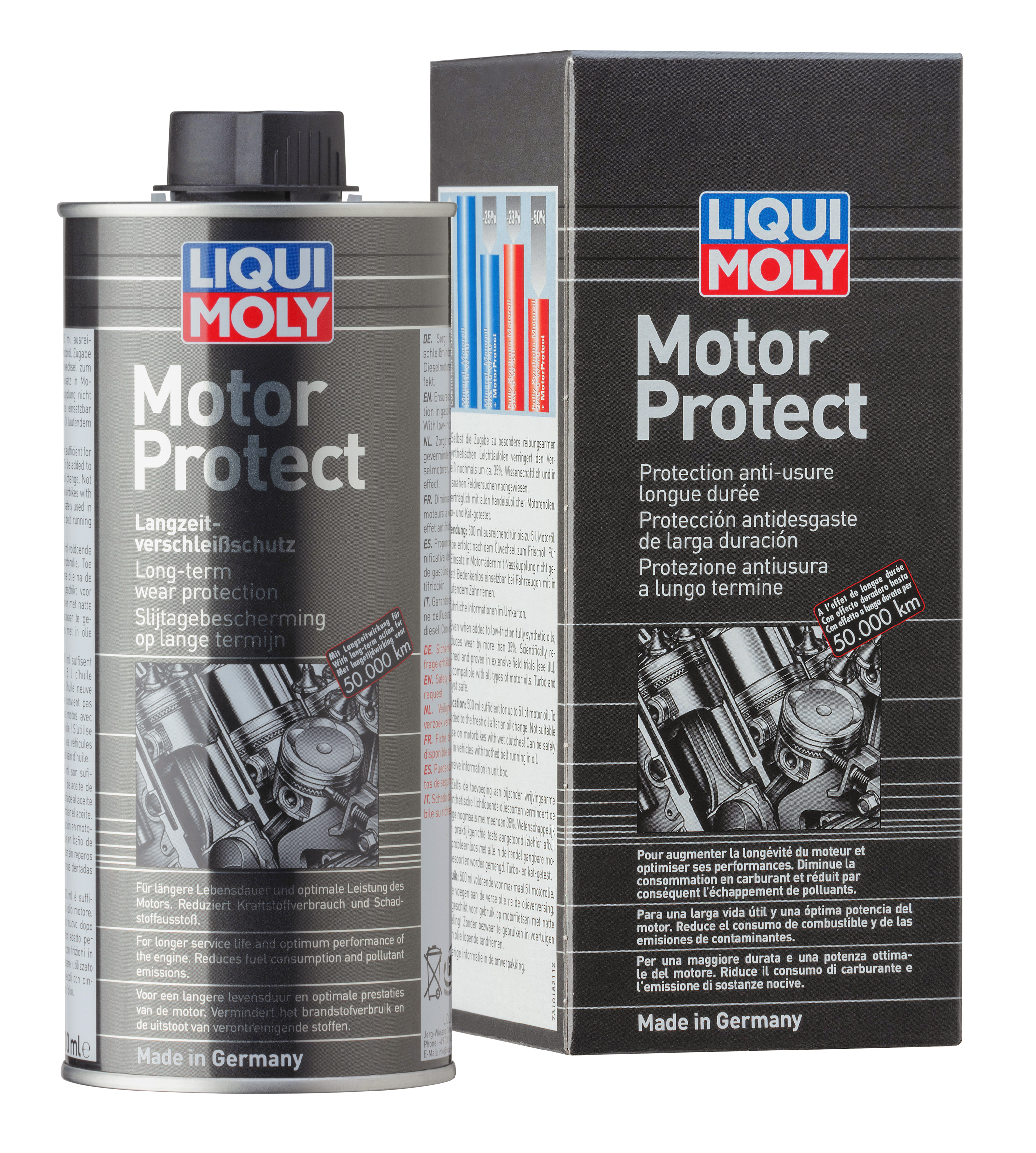 Kit de Afinación Aceite Sintético 5w40 Liqui Moly Molygen, 5 L + Motor Protect + Microfibra de Regalo