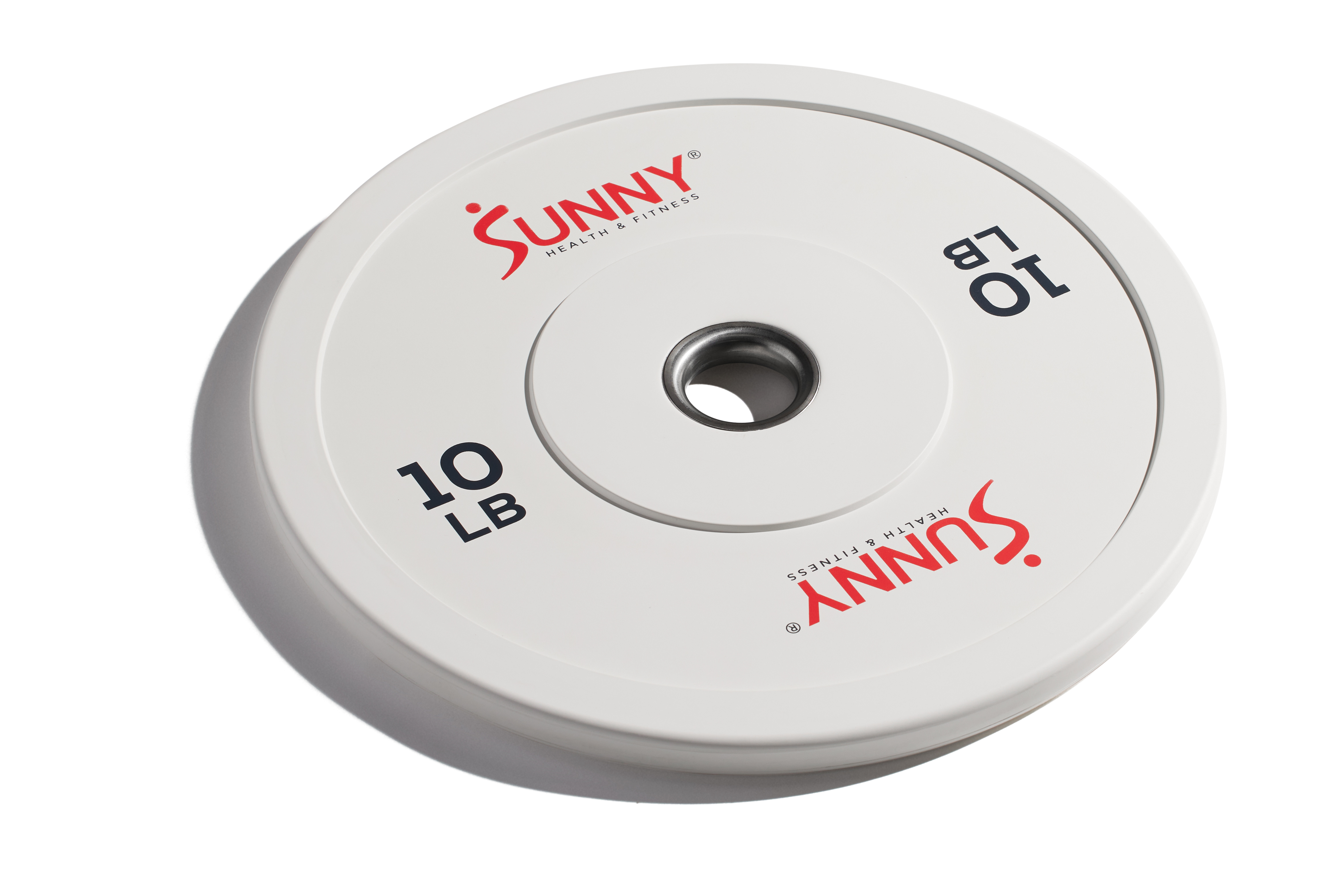 Par De Discos Olímpicos De Goma 10 Lb Sunny Health & Fitness