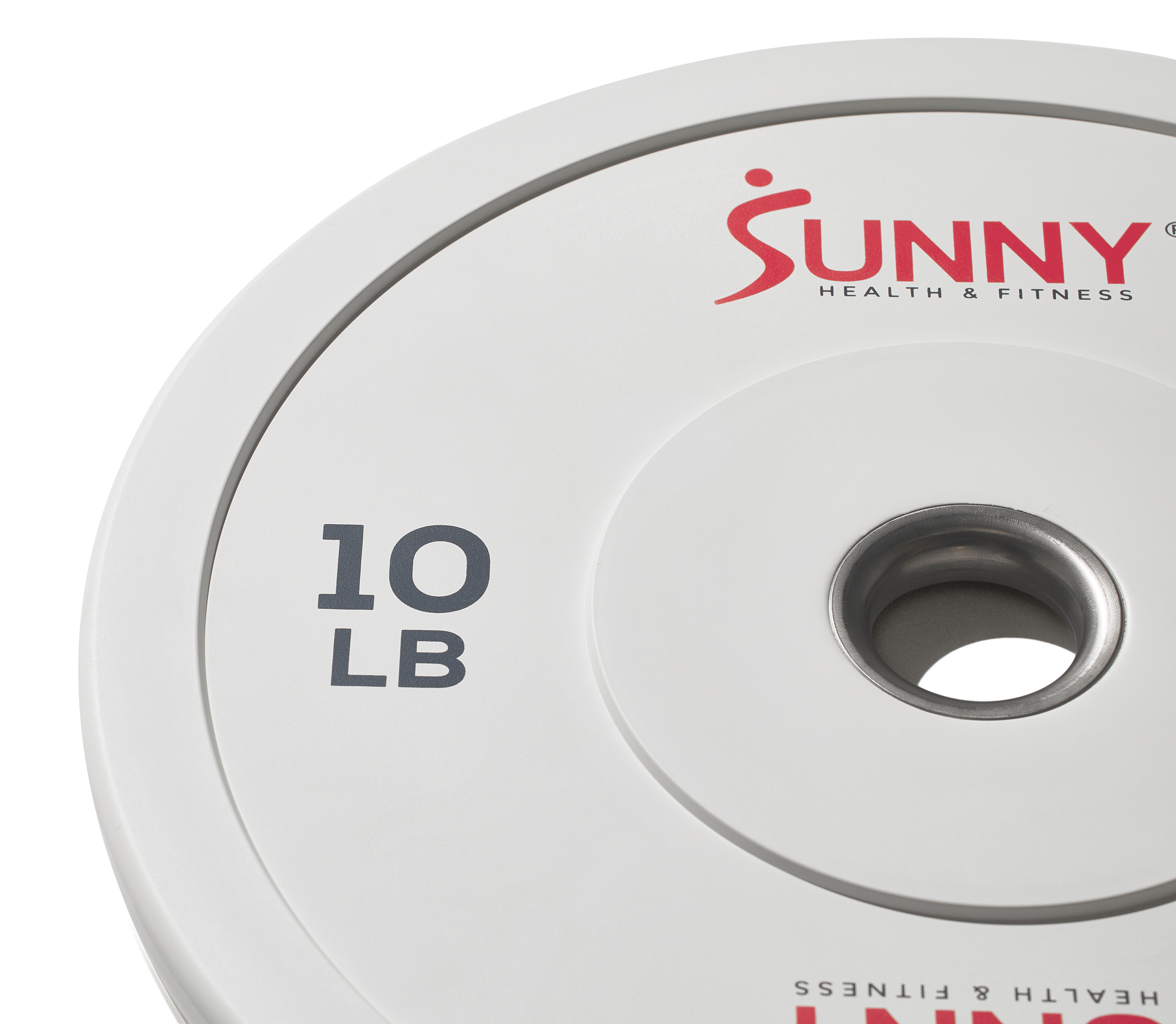 Par De Discos Olímpicos De Goma 10 Lb Sunny Health & Fitness
