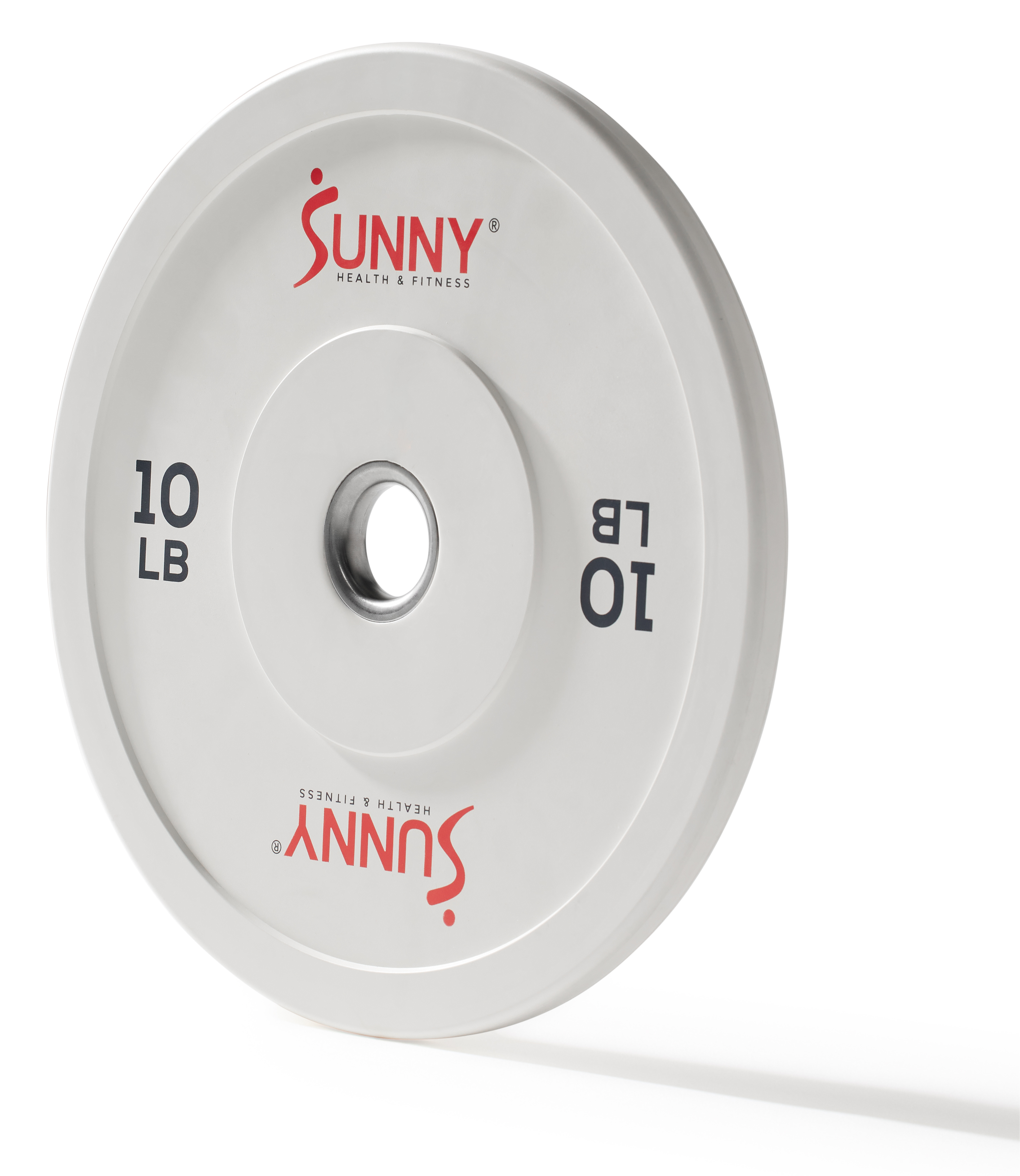 Par De Discos Olímpicos De Goma 10 Lb Sunny Health & Fitness