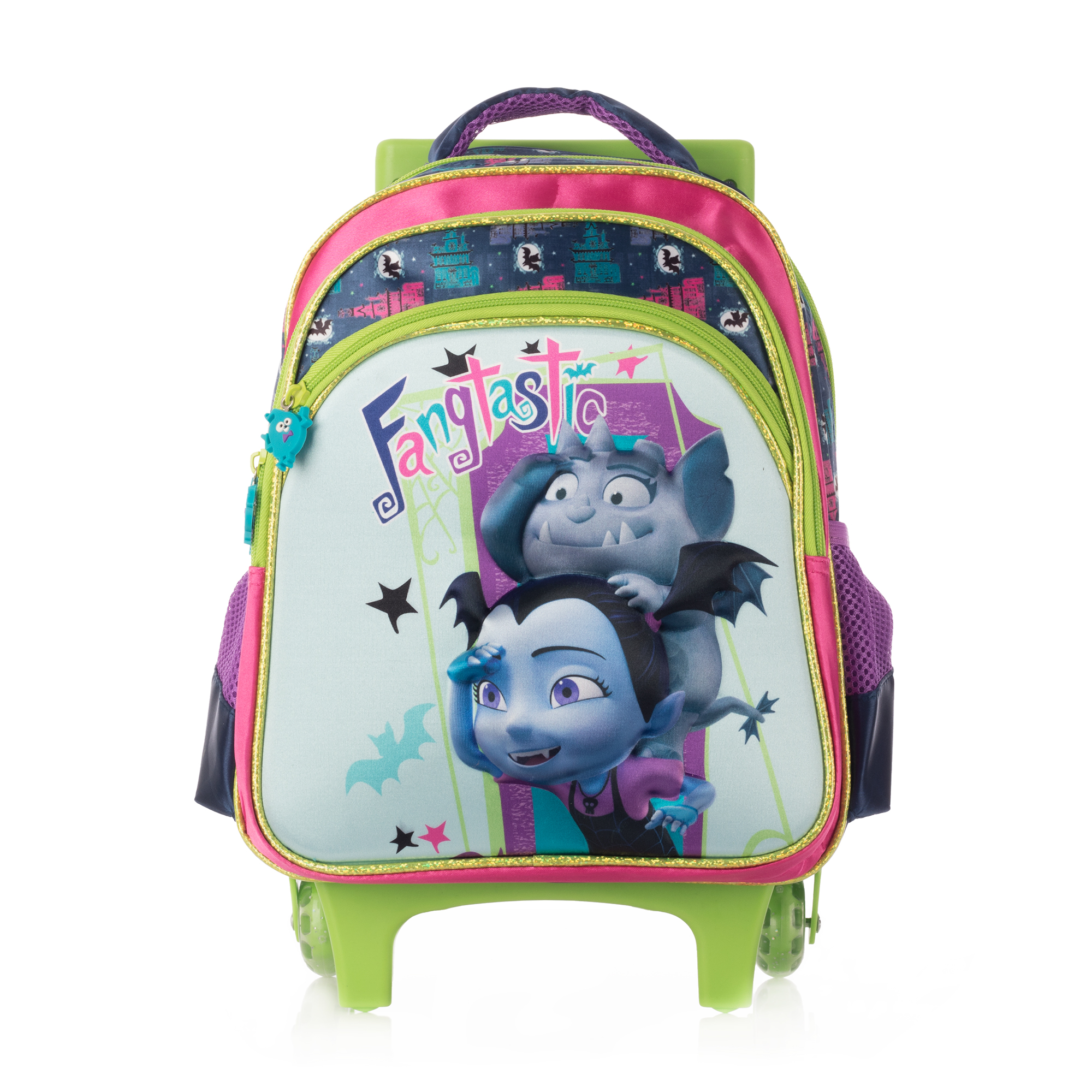 Mochila Vampirina Kinder Con Ruedas 9017