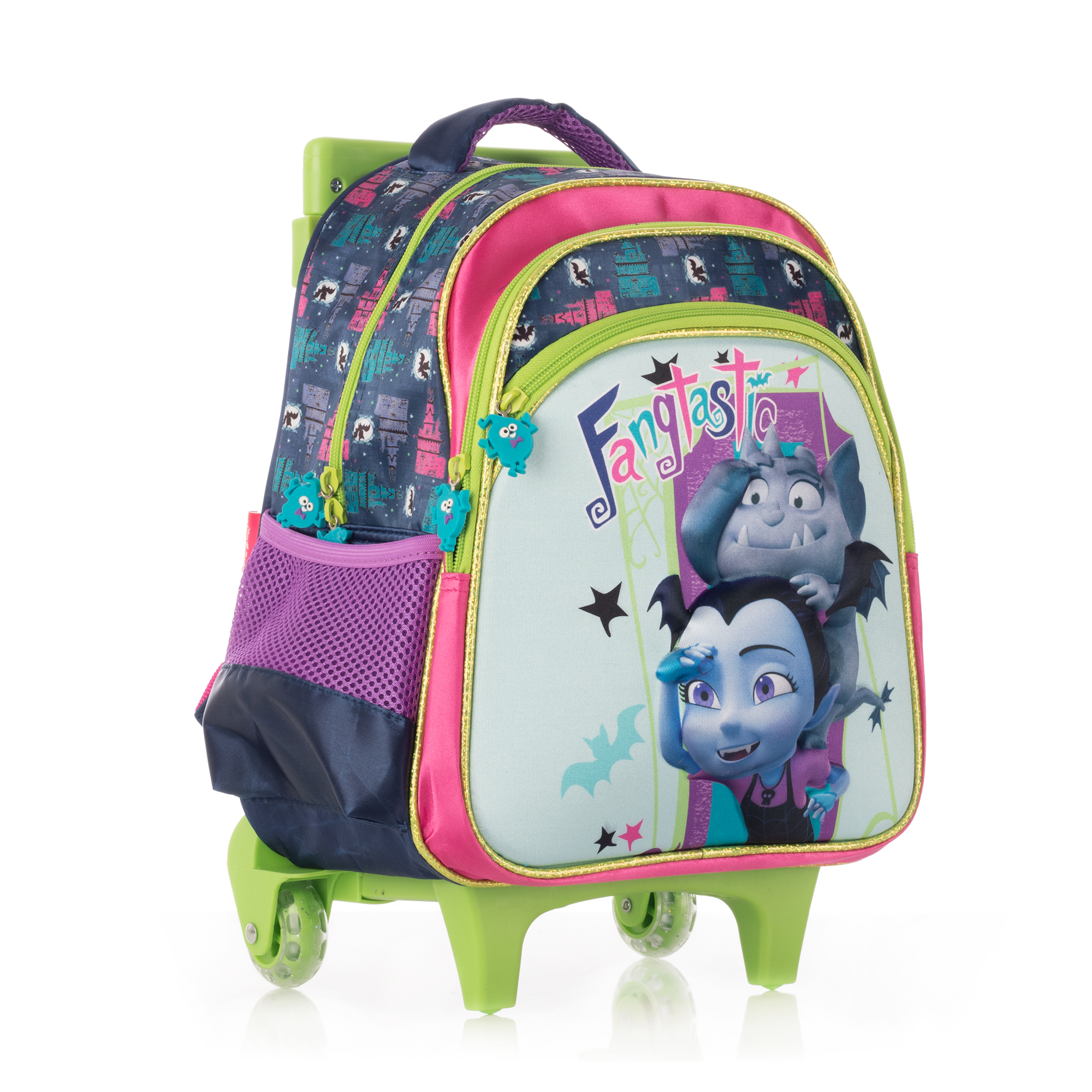 Mochila Vampirina Kinder Con Ruedas 9017