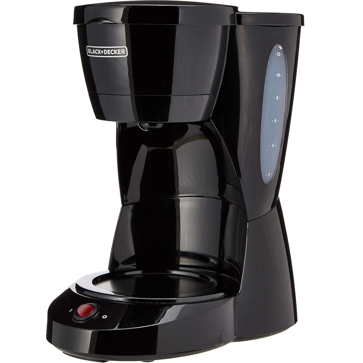 Cafetera Black + Decker con Jarra de Vidrio para 12 Tazas y Filtro Permanente, CM0941B