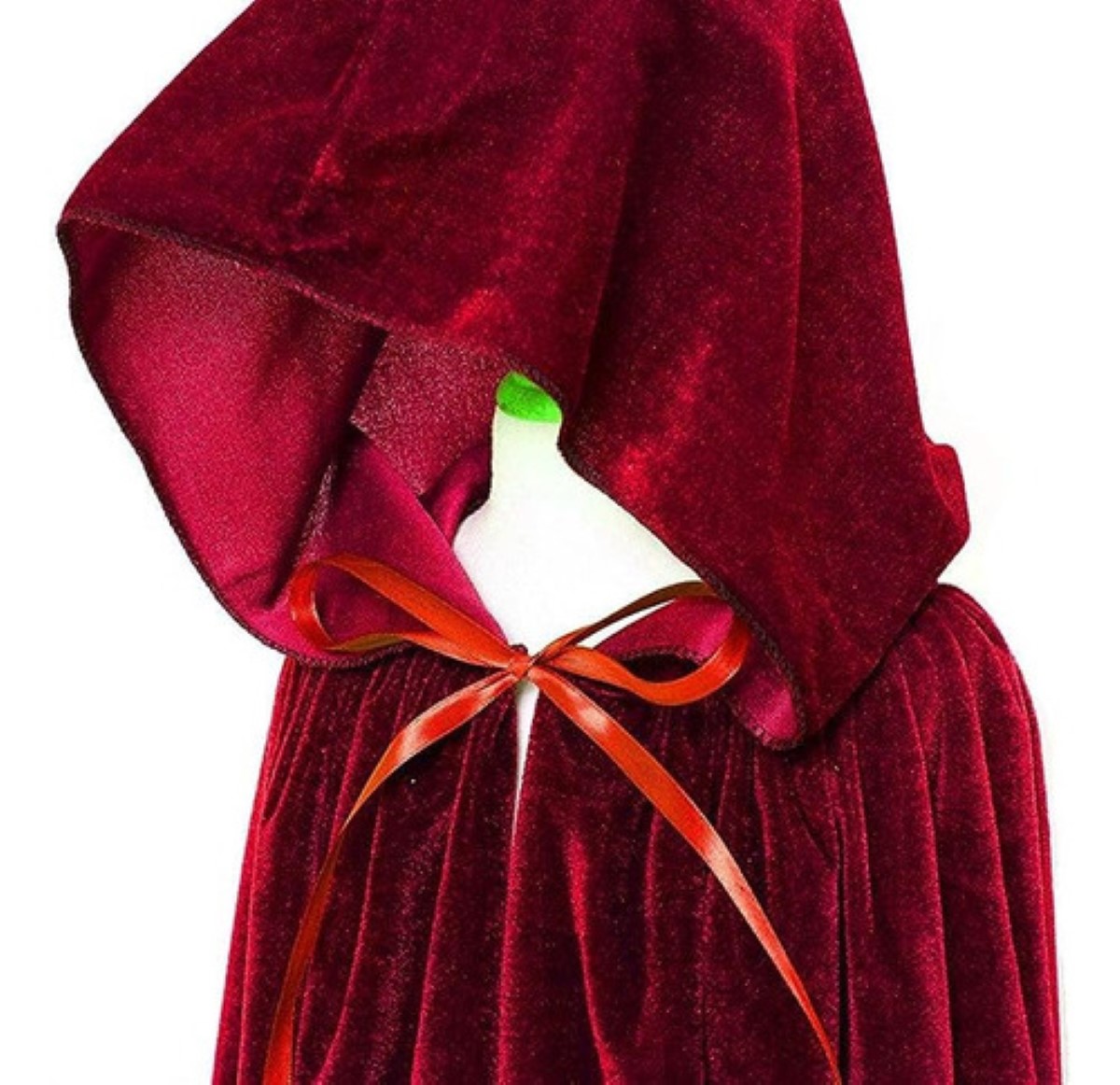 Disfraz Cosplay Capa Con Capucha Capa De Halloween 170 Cm ROJO