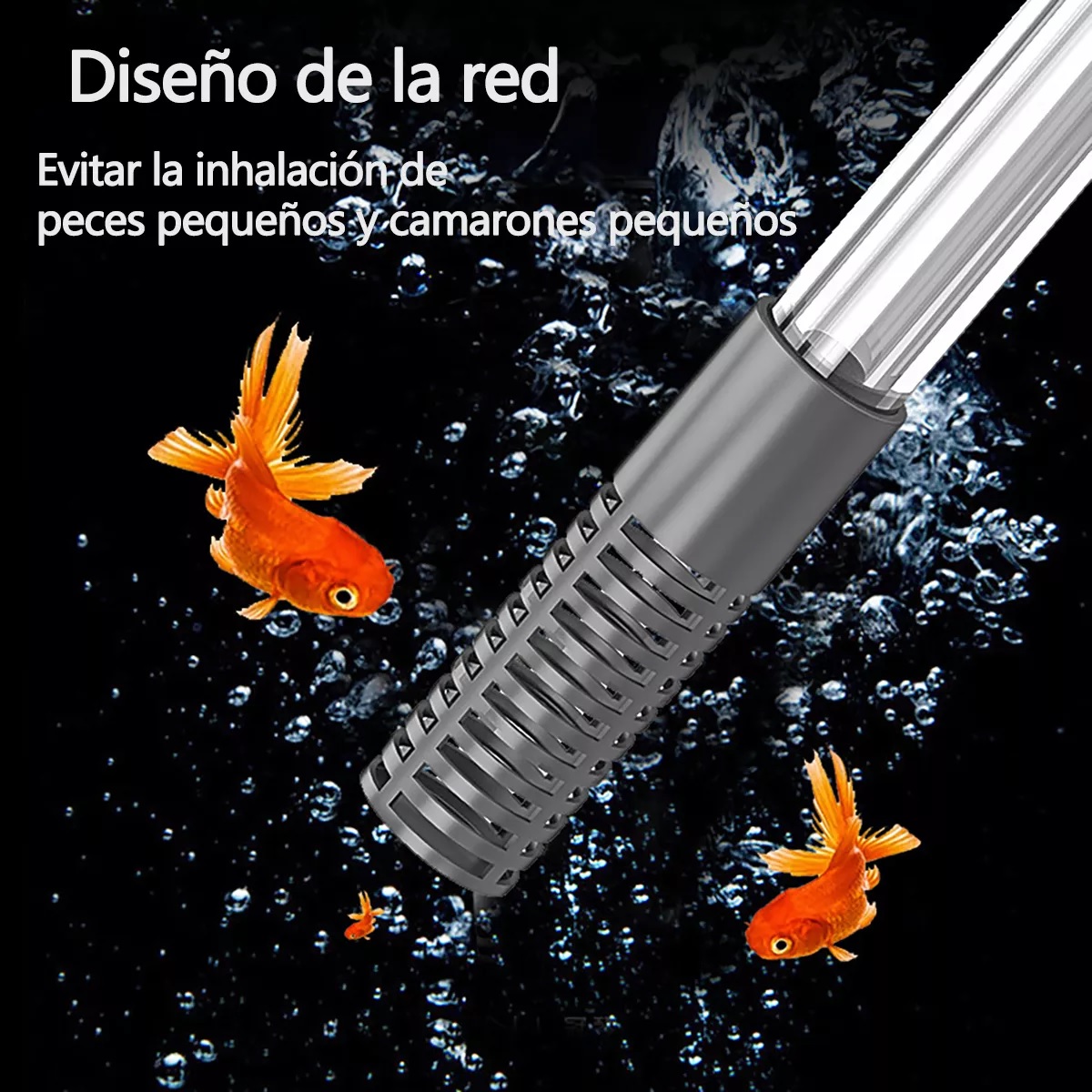  Kit De 6 En 1 Sifon Manual Para Acuarios Pecera Lava Grava