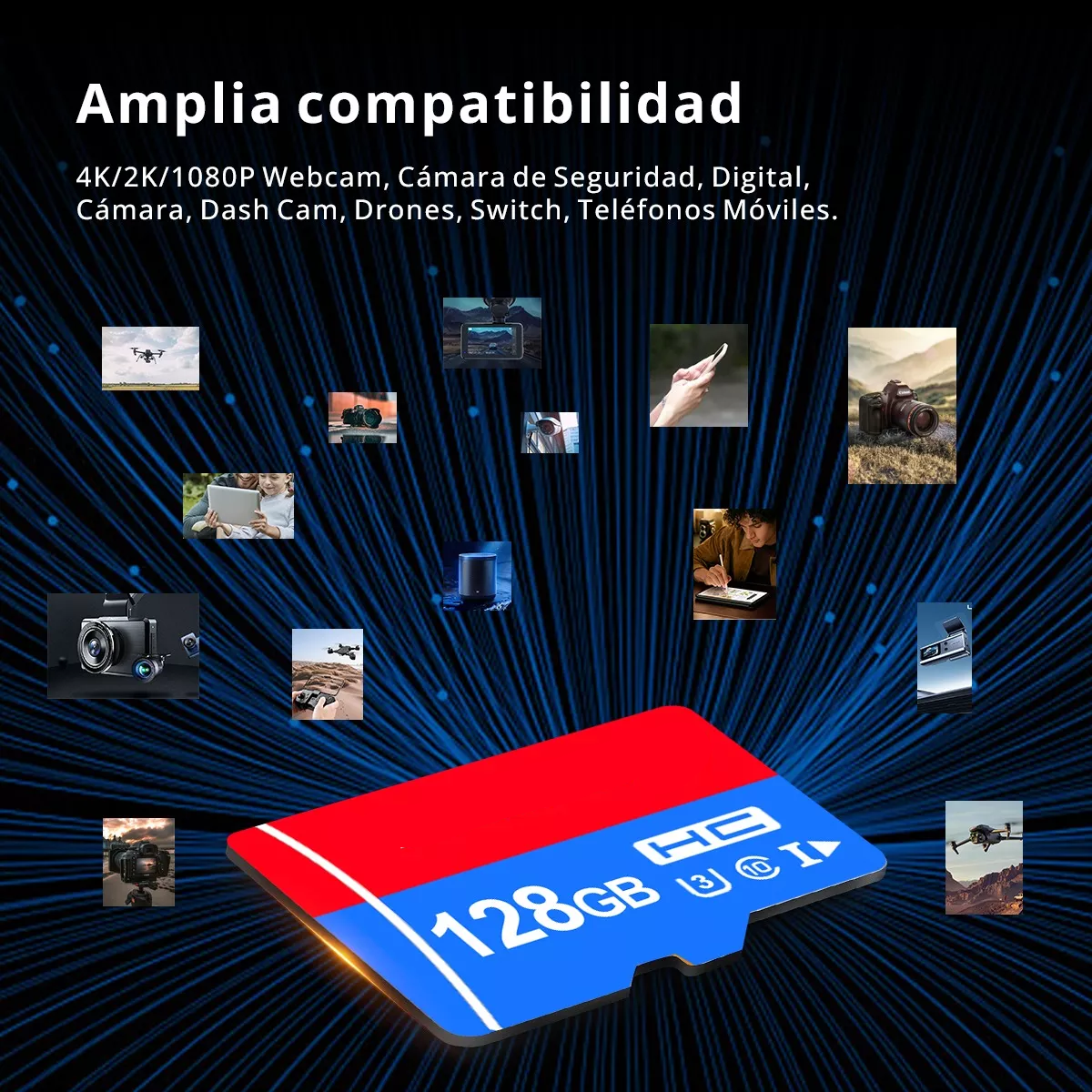 Tarjeta De Memoria 128gb Memory Card Tarjeta Tf Card