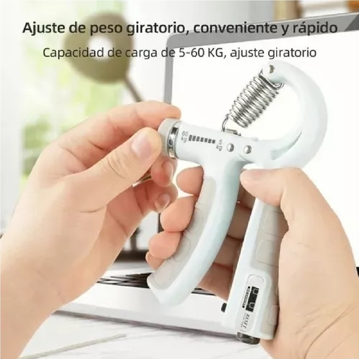Ejercitador Antebrazo Hand Grip De Mano Entrenador De Fuerza