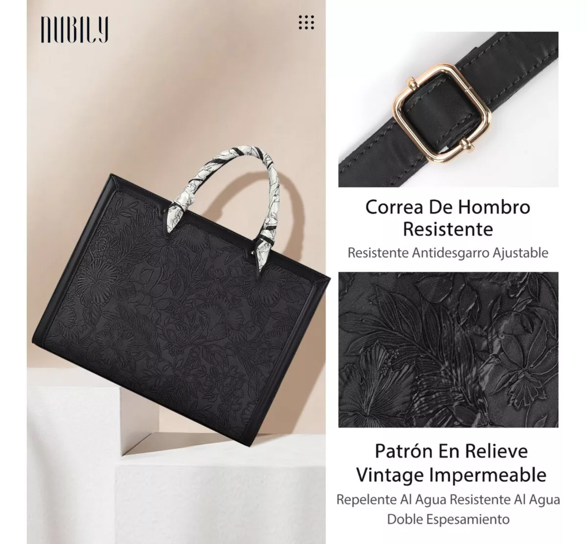 Bolsa De Cuero Real Para Laptop De 15.6 In Para Mujer