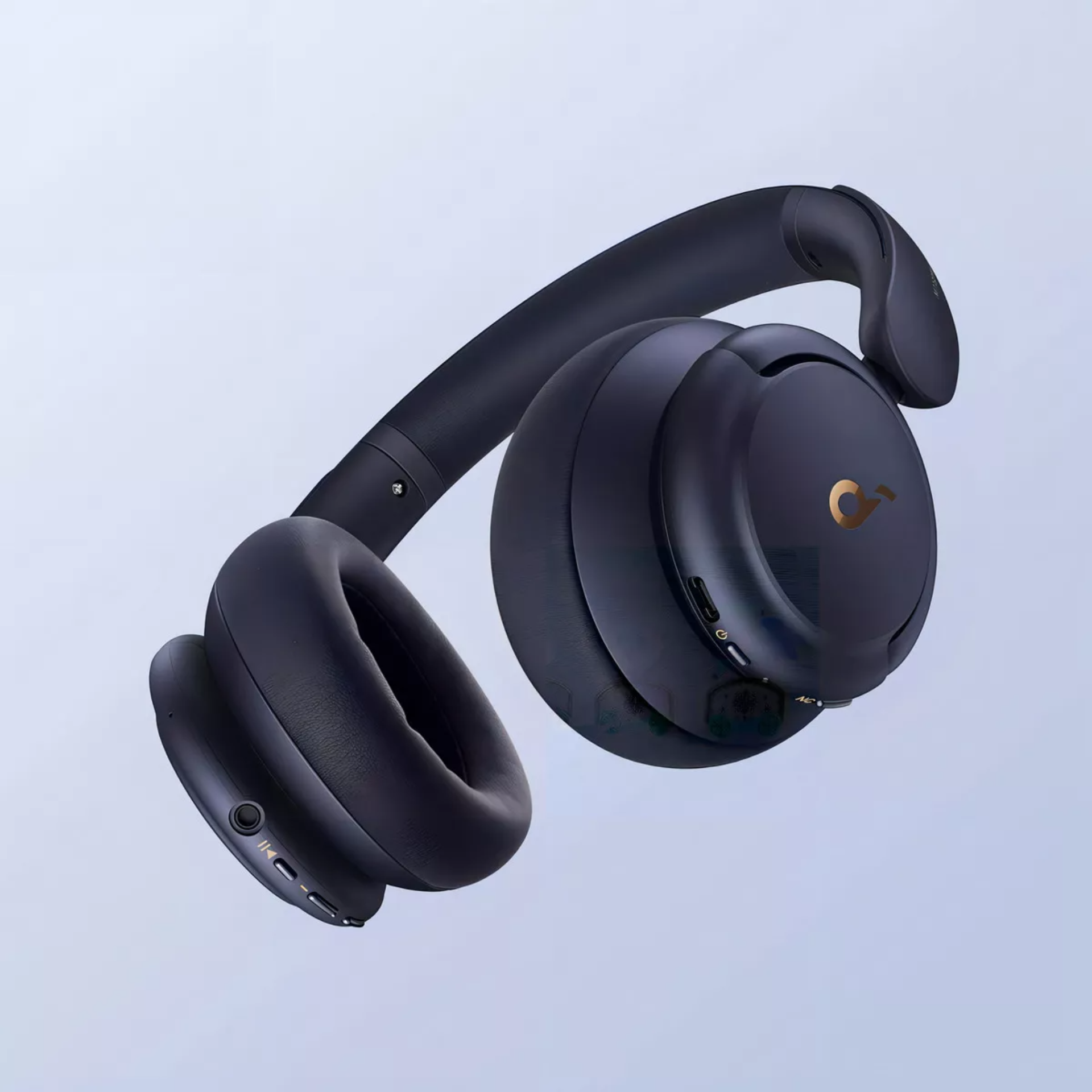 Audífonos Diadema Soundcore by Anker Life Q30 con Cancelación Activa de Ruido hasta 95% Múltiples Modos Tiempo de Reproducción 40 Horas Color Midnight Blue