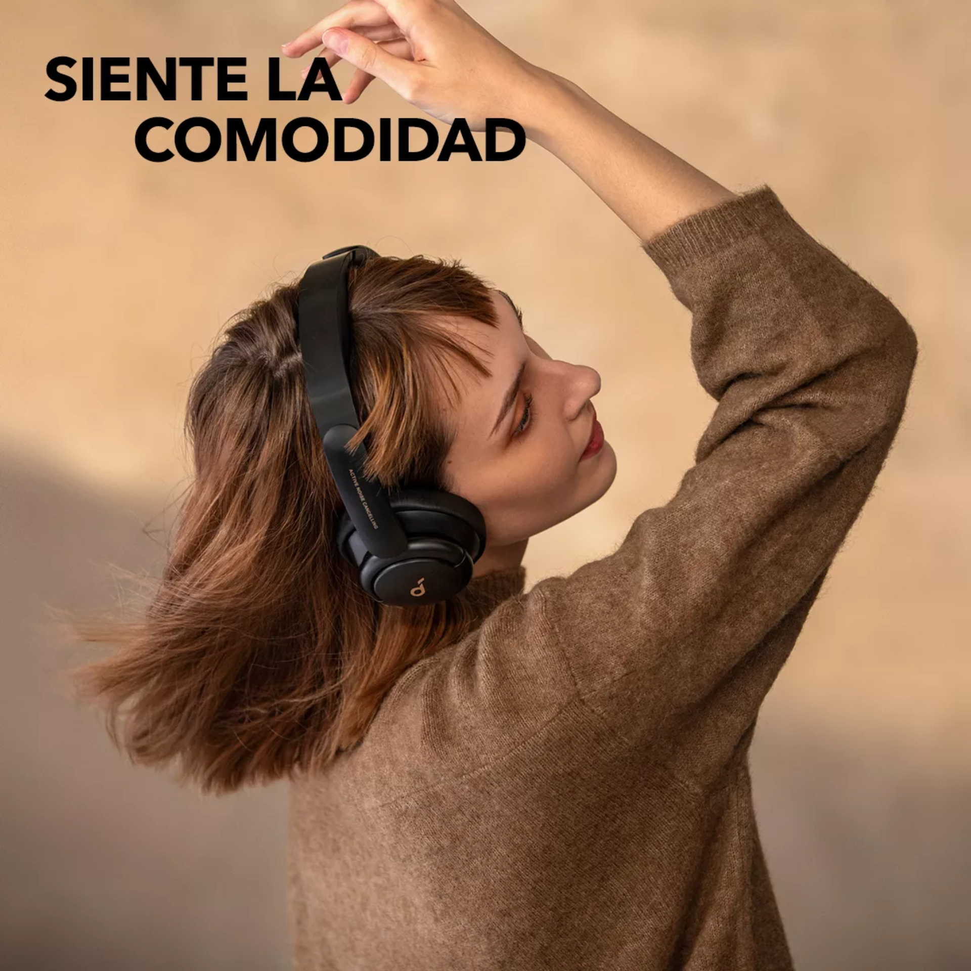 Auriculares inalámbricos Soundcore Life Series Life Q30 A3028 Black con cancelación de ruido